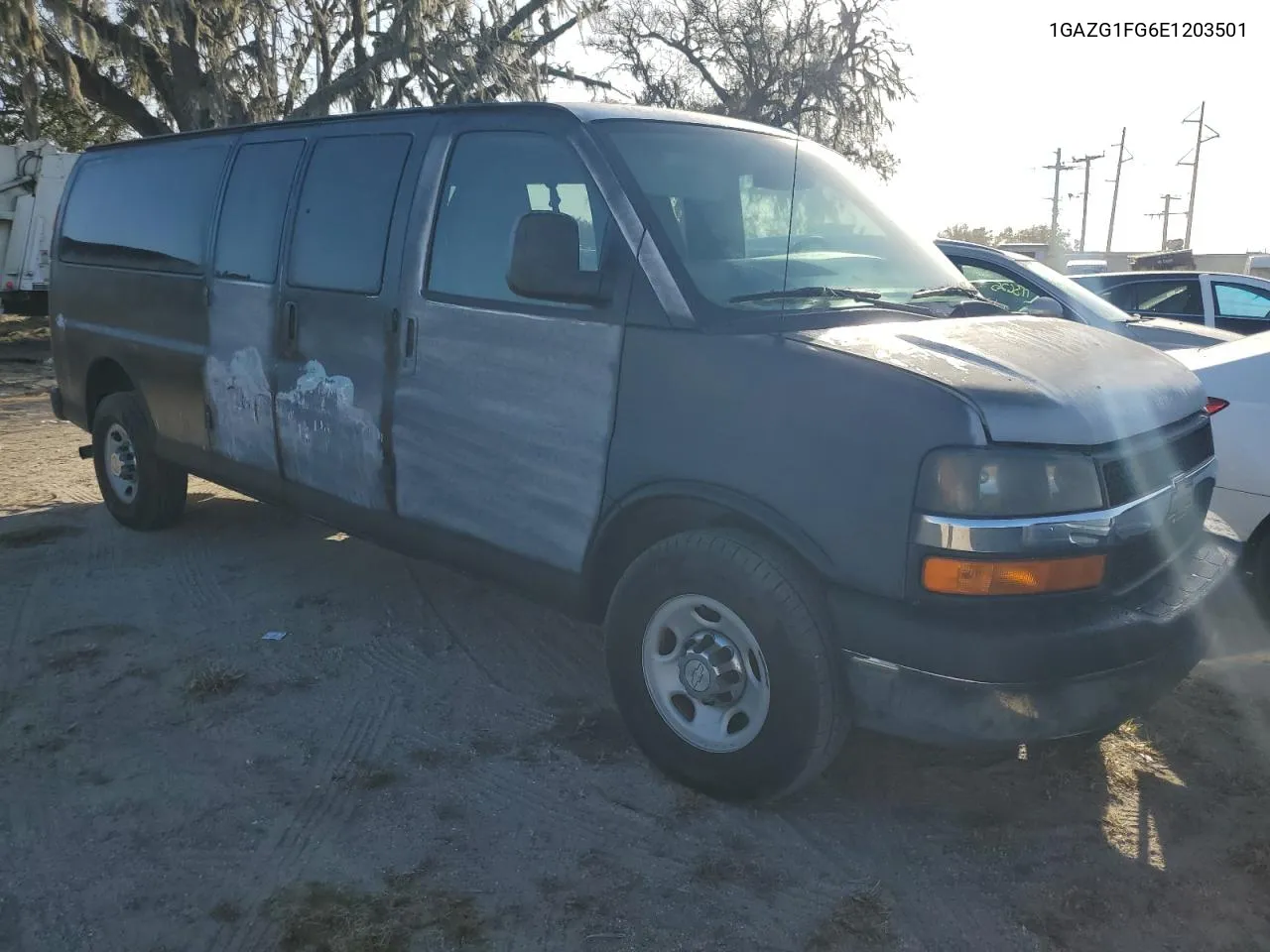 2014 Chevrolet Express G3500 Lt VIN: 1GAZG1FG6E1203501 Lot: 77277784