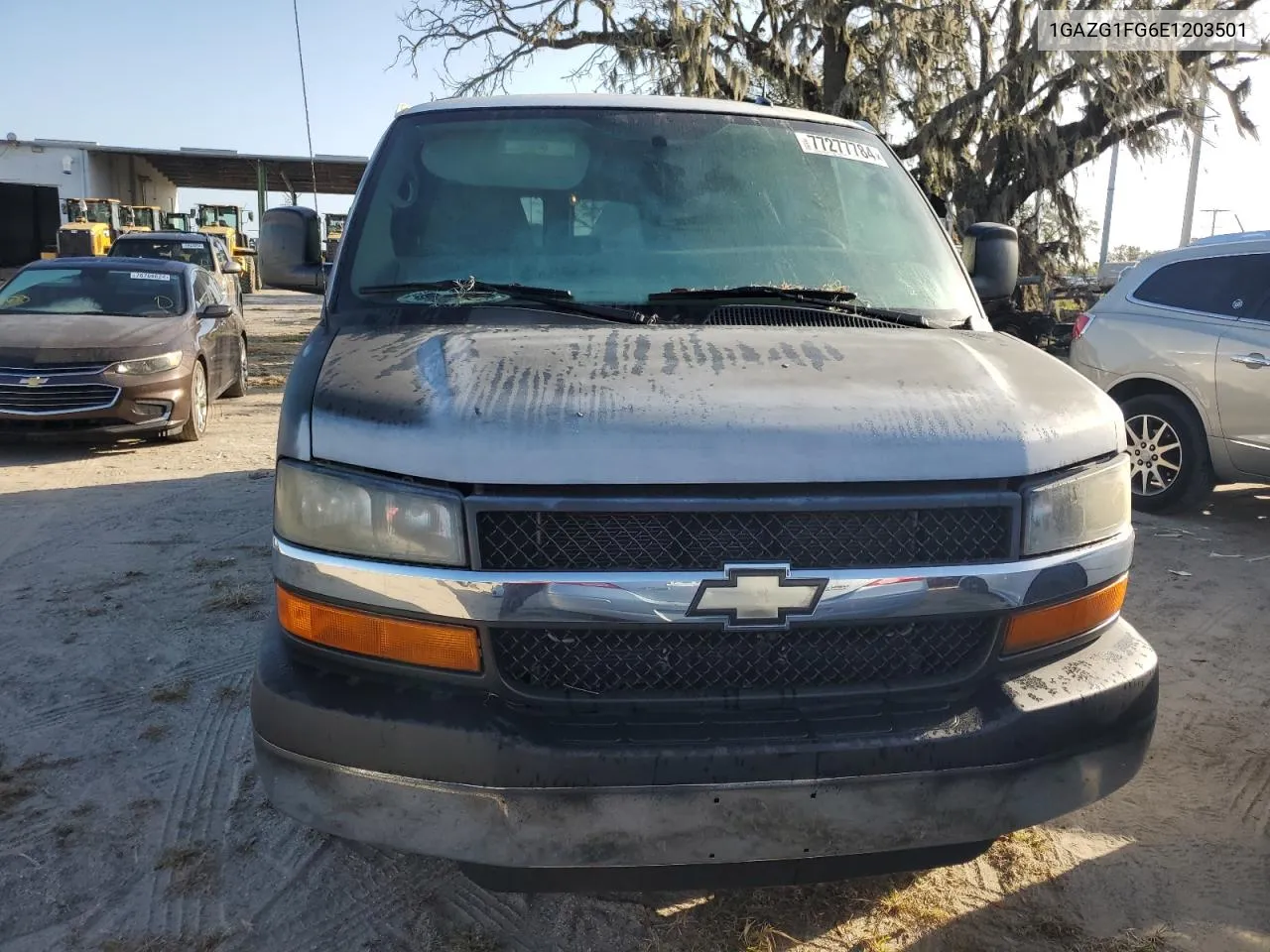 2014 Chevrolet Express G3500 Lt VIN: 1GAZG1FG6E1203501 Lot: 77277784