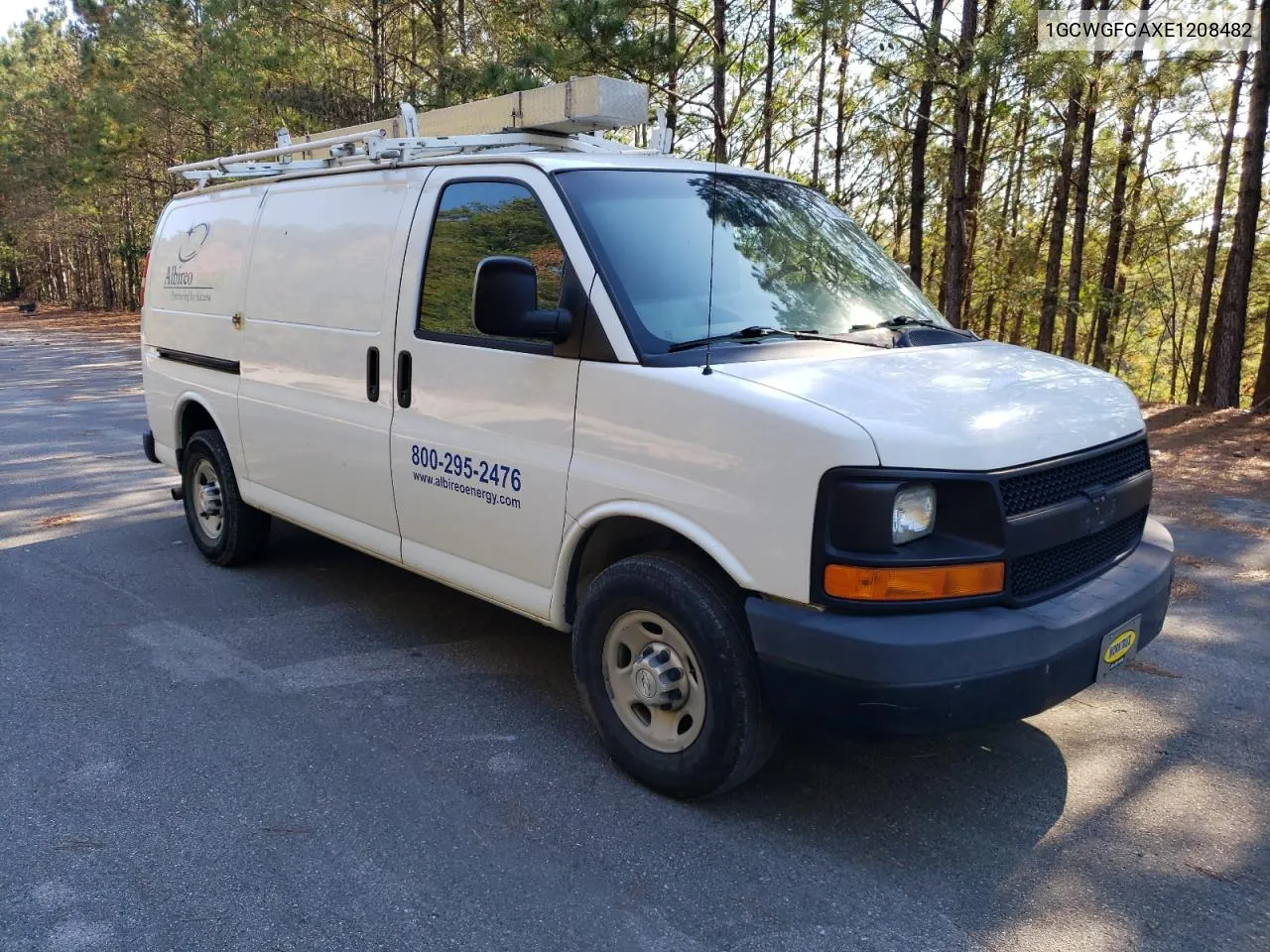 2014 Chevrolet Express G2500 VIN: 1GCWGFCAXE1208482 Lot: 77894764