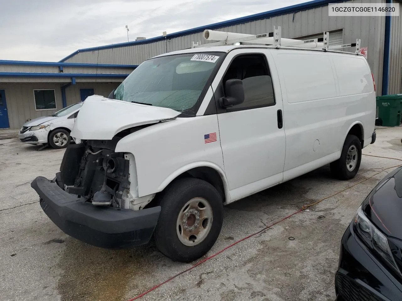 2014 Chevrolet Express G3500 VIN: 1GCZGTCG0E1146820 Lot: 78007574