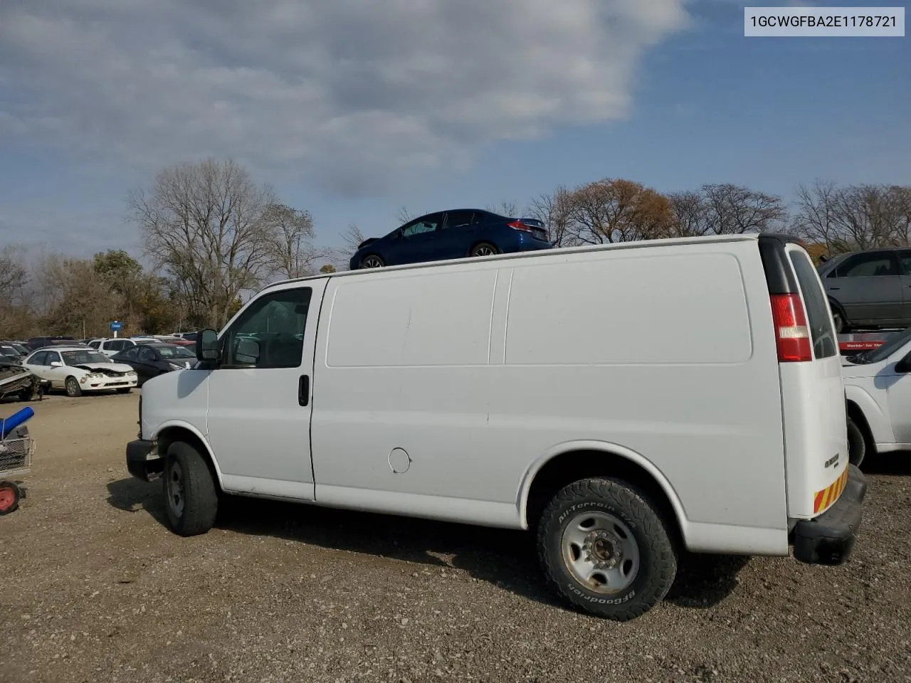 2014 Chevrolet Express G2500 VIN: 1GCWGFBA2E1178721 Lot: 78739874