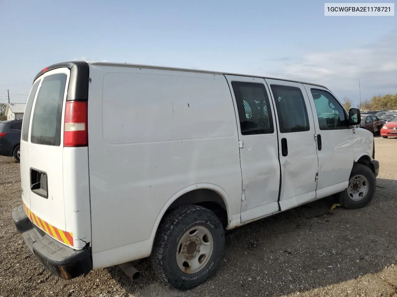 2014 Chevrolet Express G2500 VIN: 1GCWGFBA2E1178721 Lot: 78739874