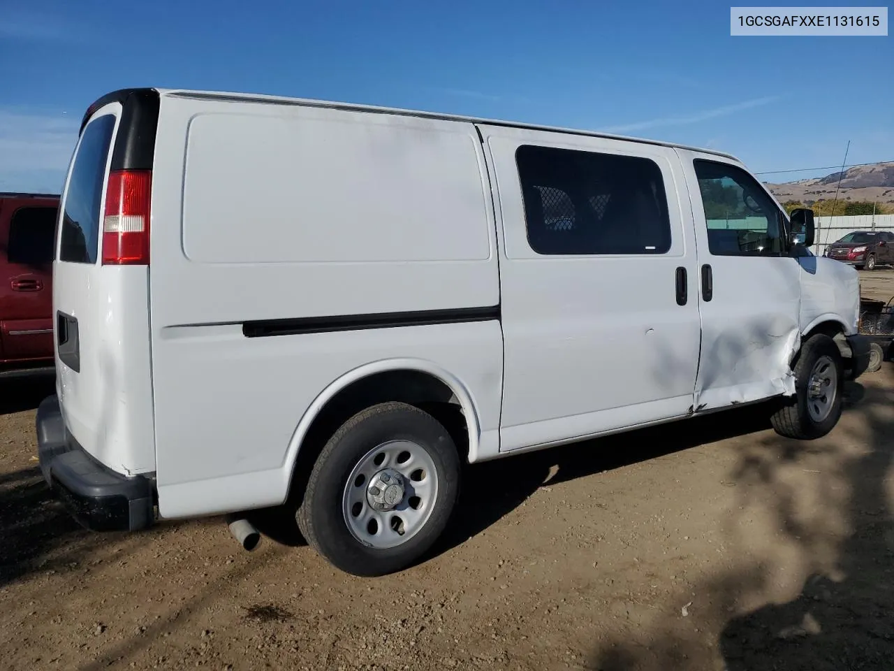 2014 Chevrolet Express G1500 VIN: 1GCSGAFXXE1131615 Lot: 80180334