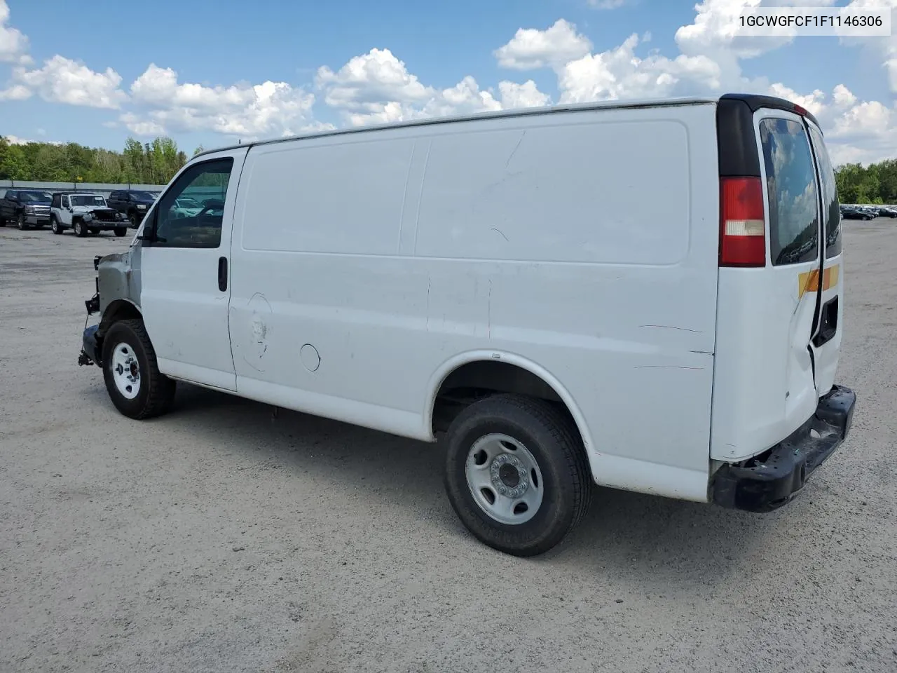 2015 Chevrolet Express G2500 VIN: 1GCWGFCF1F1146306 Lot: 53067554