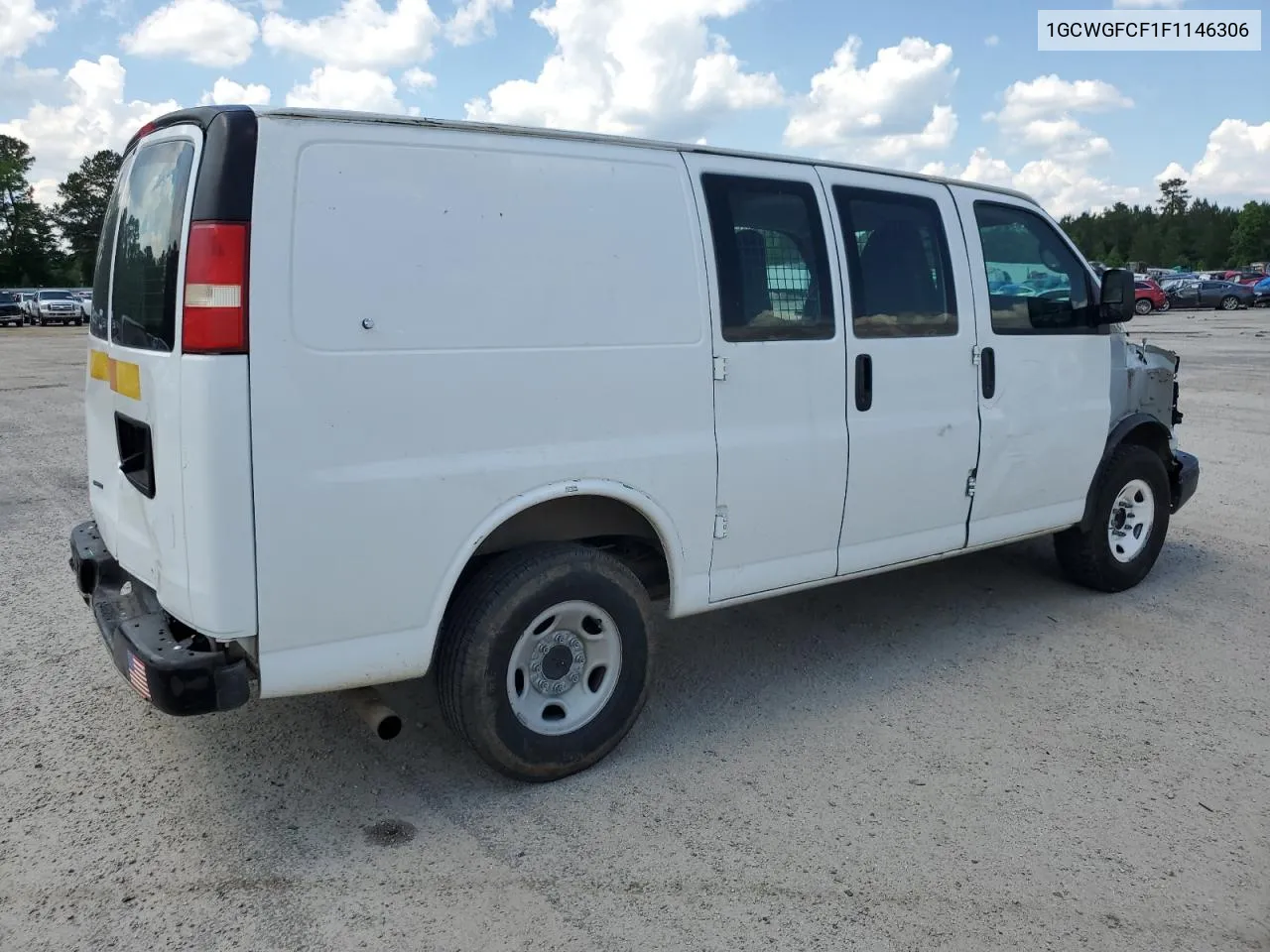 2015 Chevrolet Express G2500 VIN: 1GCWGFCF1F1146306 Lot: 53067554