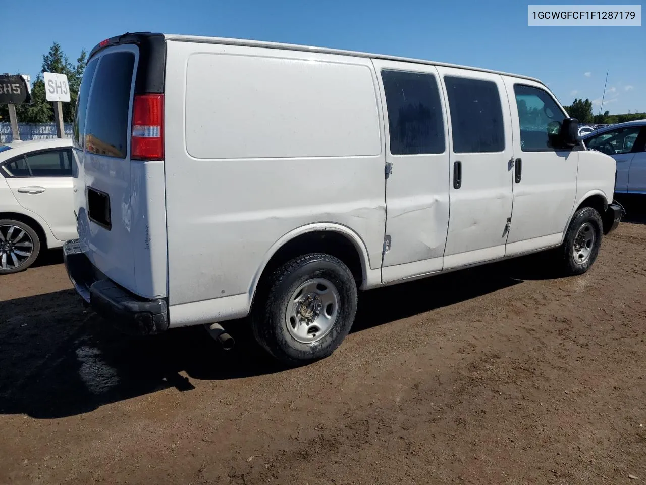 2015 Chevrolet Express G2500 VIN: 1GCWGFCF1F1287179 Lot: 59505644