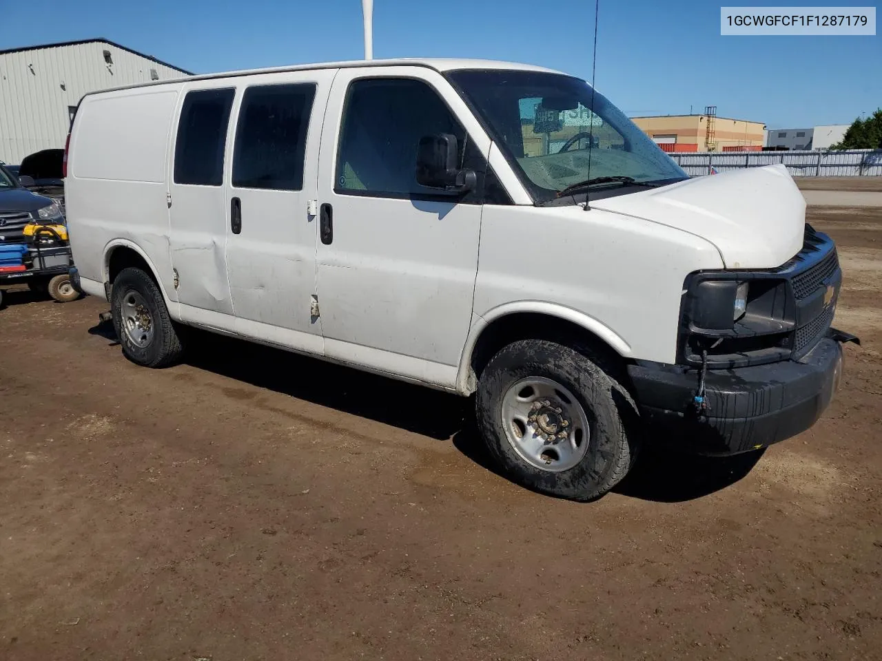 2015 Chevrolet Express G2500 VIN: 1GCWGFCF1F1287179 Lot: 59505644