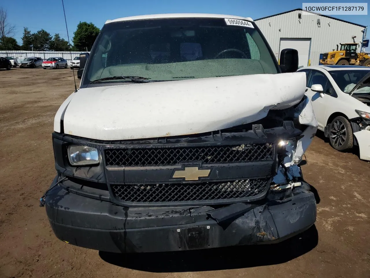 2015 Chevrolet Express G2500 VIN: 1GCWGFCF1F1287179 Lot: 59505644