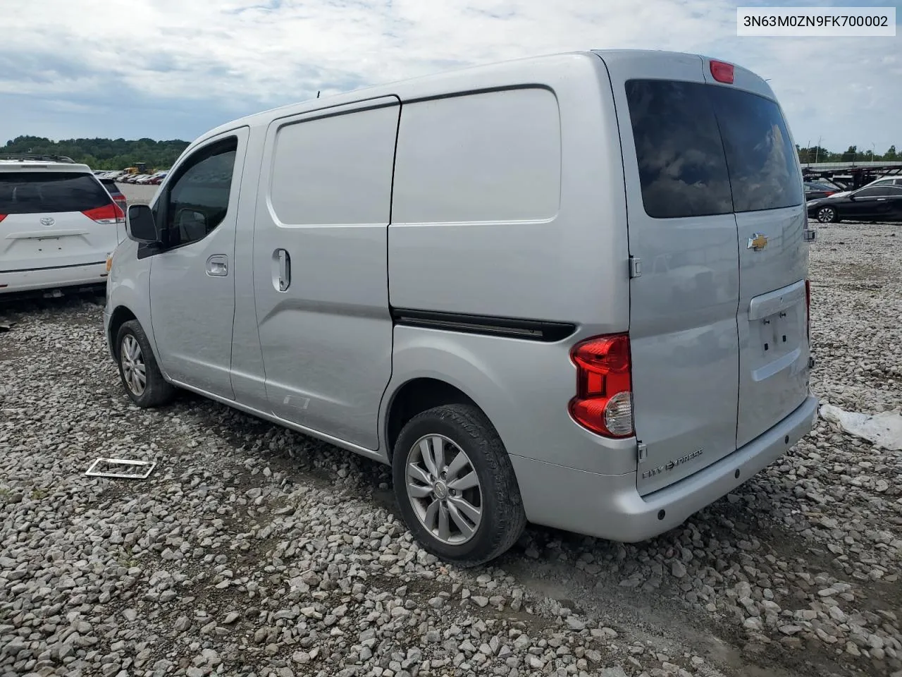 2015 Chevrolet City Express Lt VIN: 3N63M0ZN9FK700002 Lot: 61044204