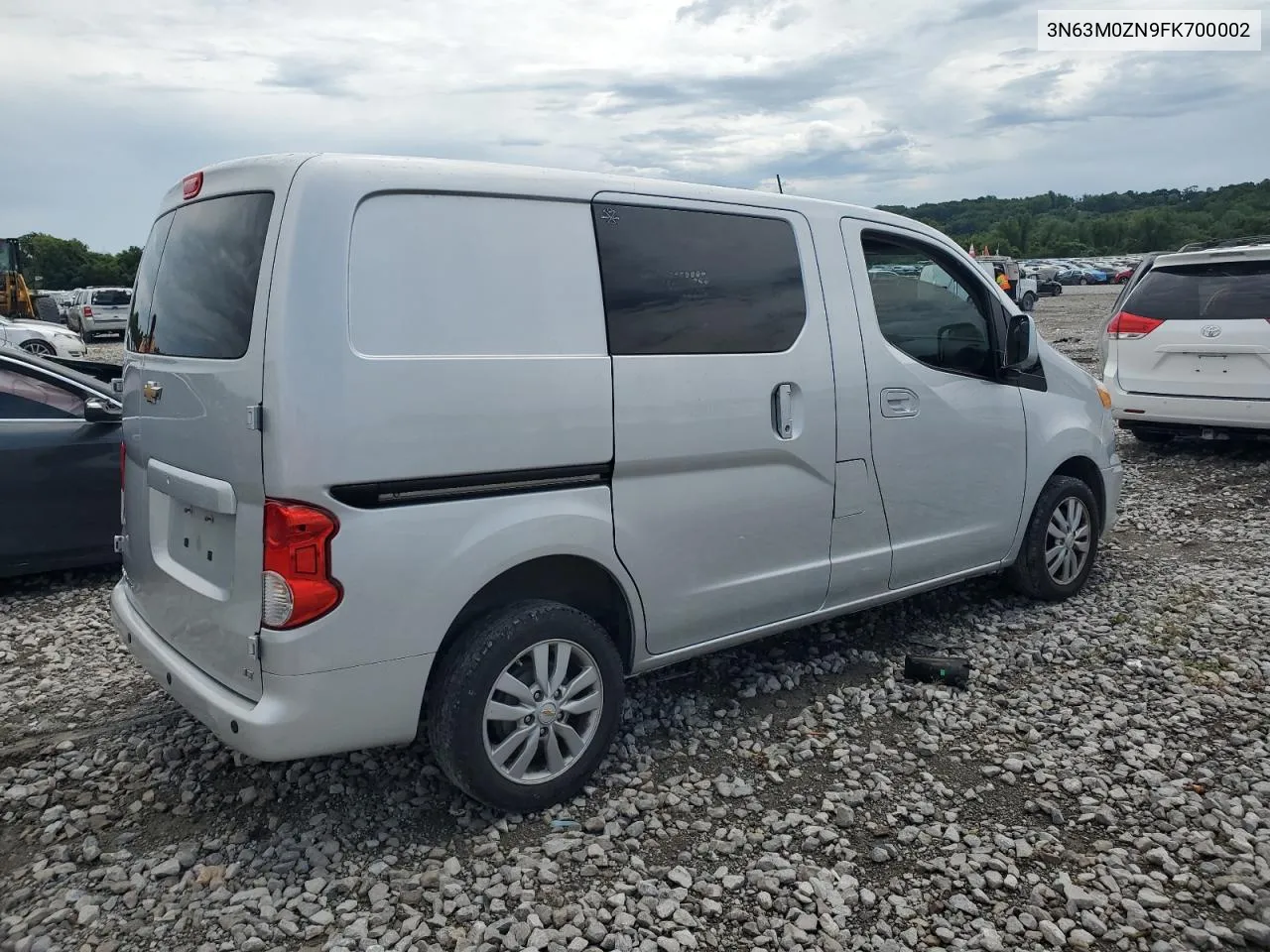 2015 Chevrolet City Express Lt VIN: 3N63M0ZN9FK700002 Lot: 61044204