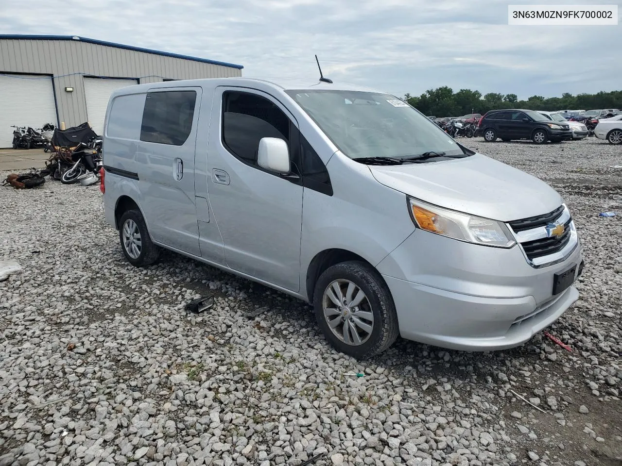 2015 Chevrolet City Express Lt VIN: 3N63M0ZN9FK700002 Lot: 61044204