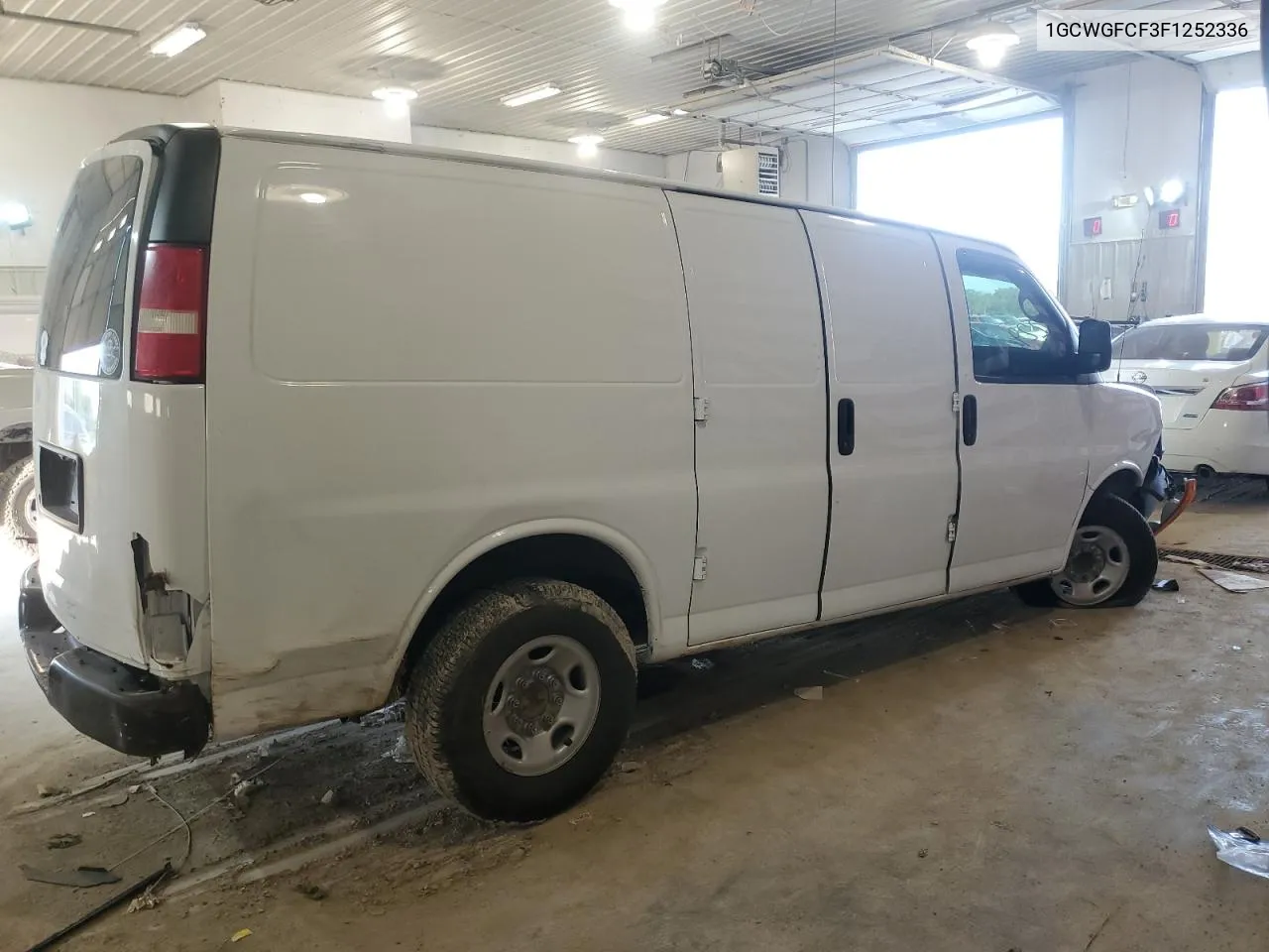 2015 Chevrolet Express G2500 VIN: 1GCWGFCF3F1252336 Lot: 62006704