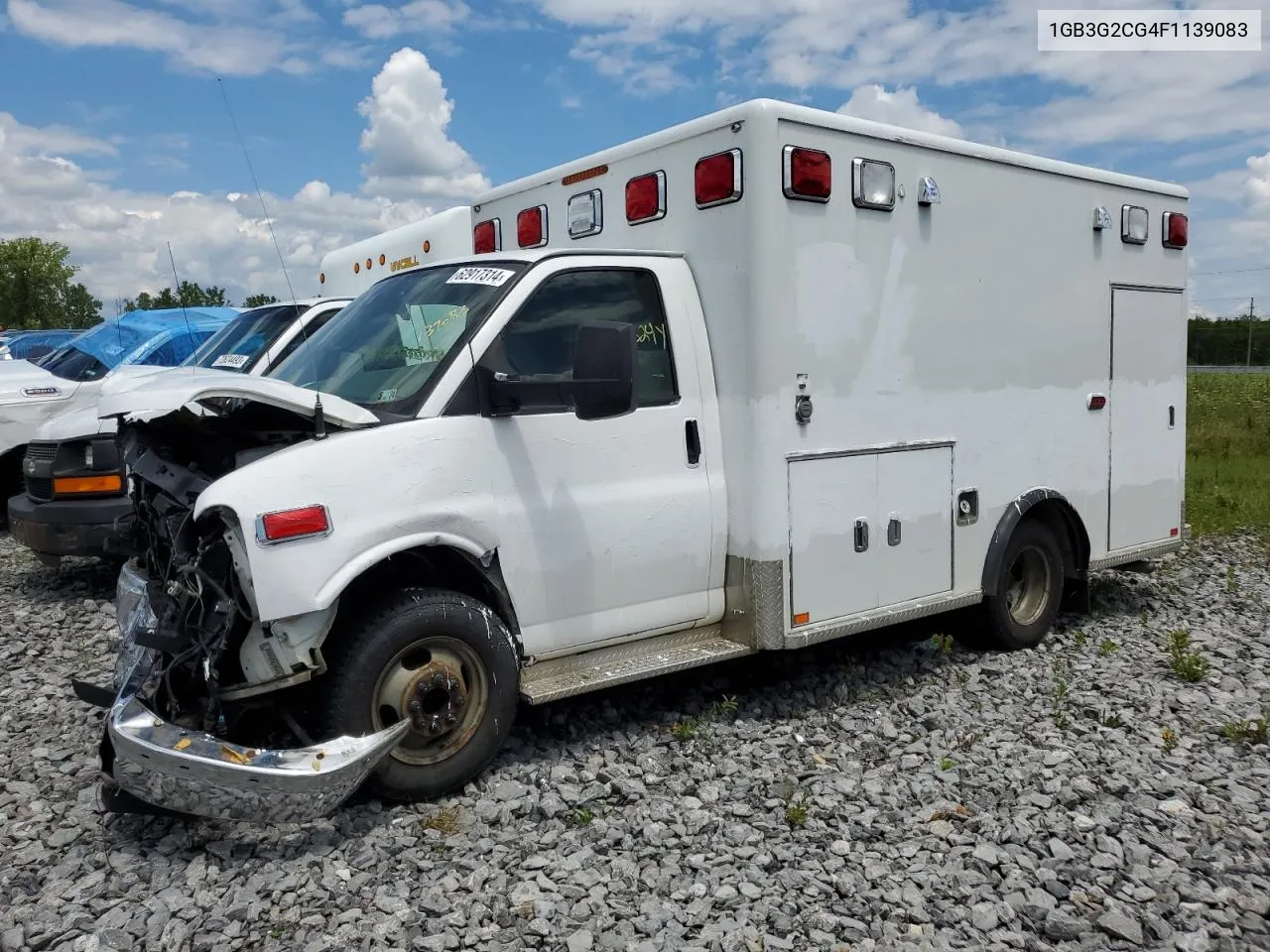 2015 Chevrolet Express G3500 VIN: 1GB3G2CG4F1139083 Lot: 62917314