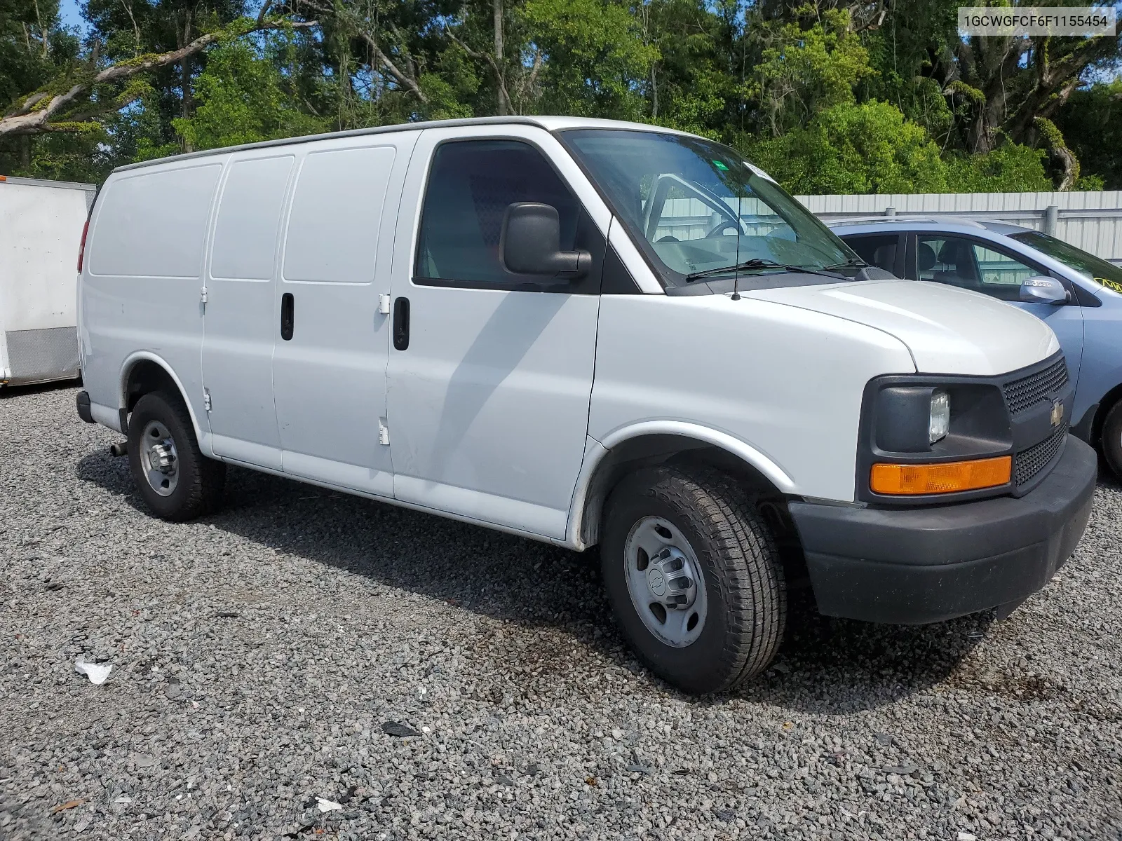 2015 Chevrolet Express G2500 VIN: 1GCWGFCF6F1155454 Lot: 65287174