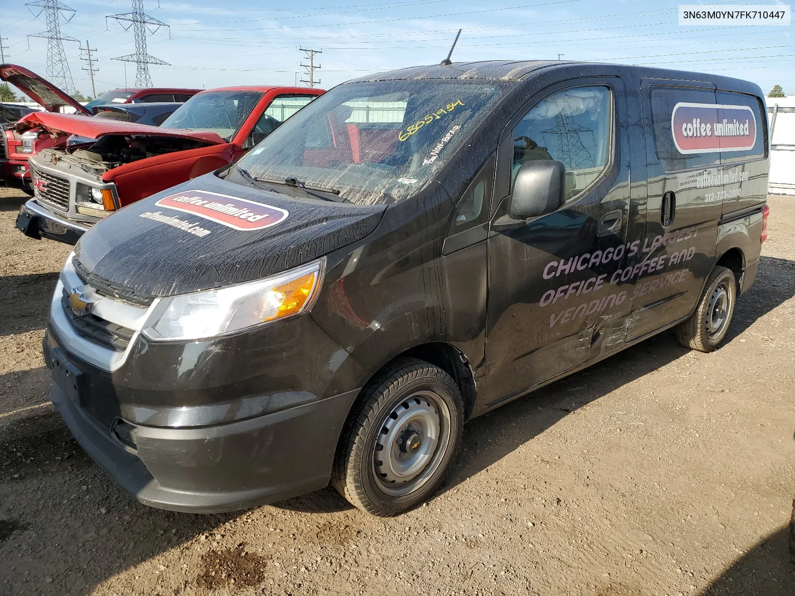 2015 Chevrolet City Express Ls VIN: 3N63M0YN7FK710447 Lot: 68051954