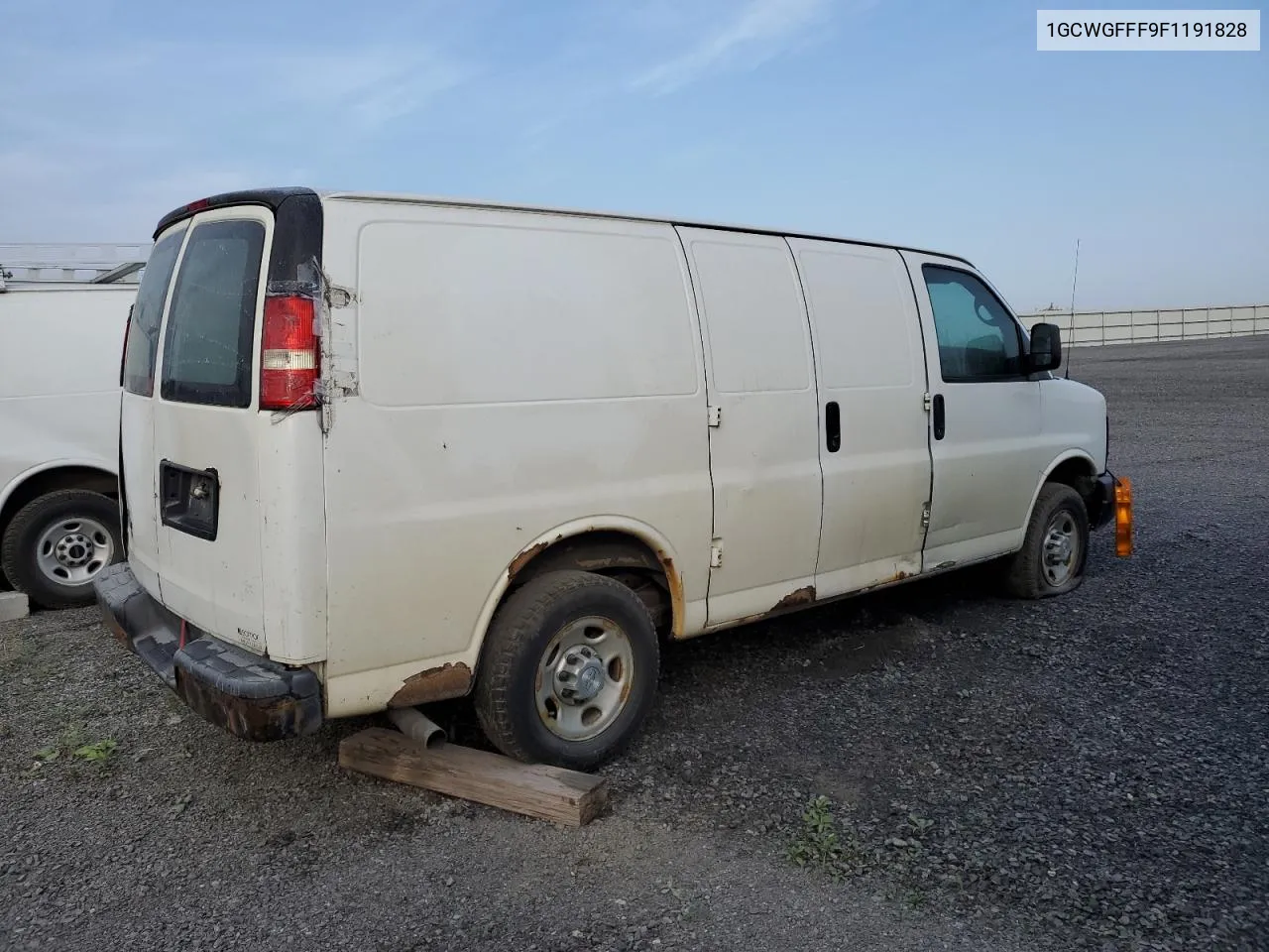 2015 Chevrolet Express G2500 VIN: 1GCWGFFF9F1191828 Lot: 68301104