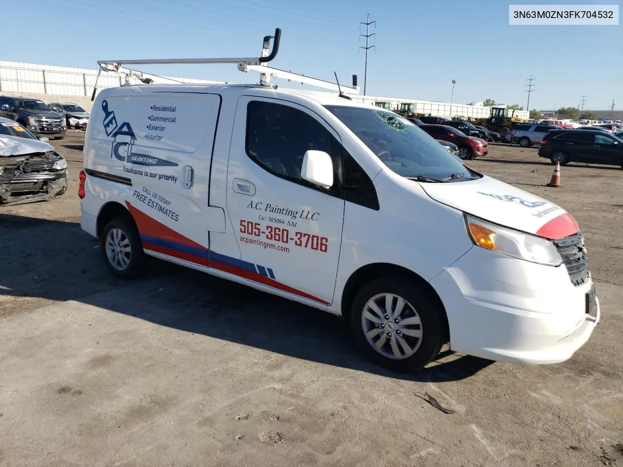 2015 Chevrolet City Express Lt VIN: 3N63M0ZN3FK704532 Lot: 69798974