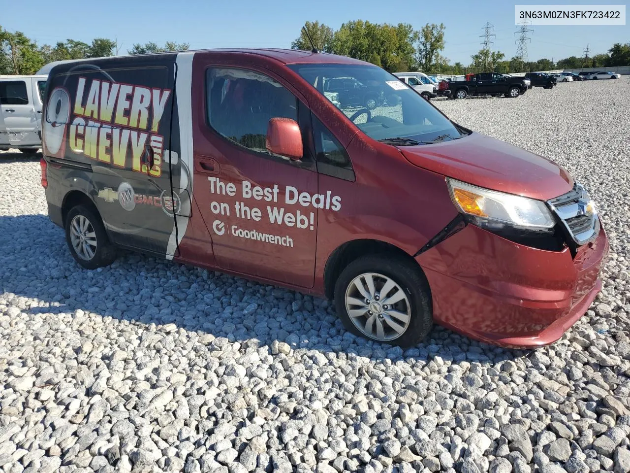 2015 Chevrolet City Express Lt VIN: 3N63M0ZN3FK723422 Lot: 70196274