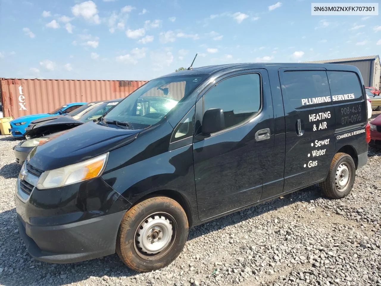 2015 Chevrolet City Express Lt VIN: 3N63M0ZNXFK707301 Lot: 70461984