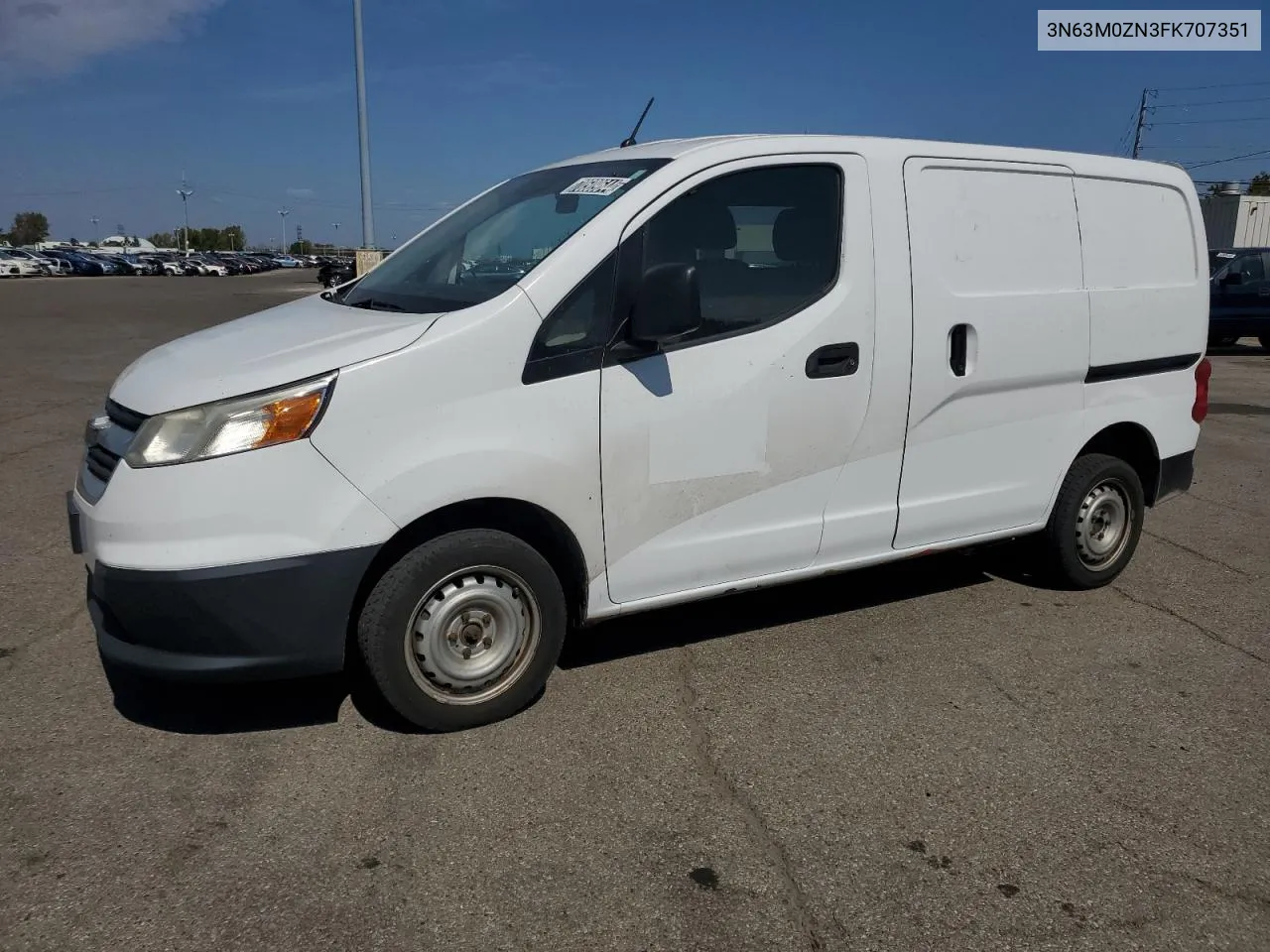 2015 Chevrolet City Express Lt VIN: 3N63M0ZN3FK707351 Lot: 70509644