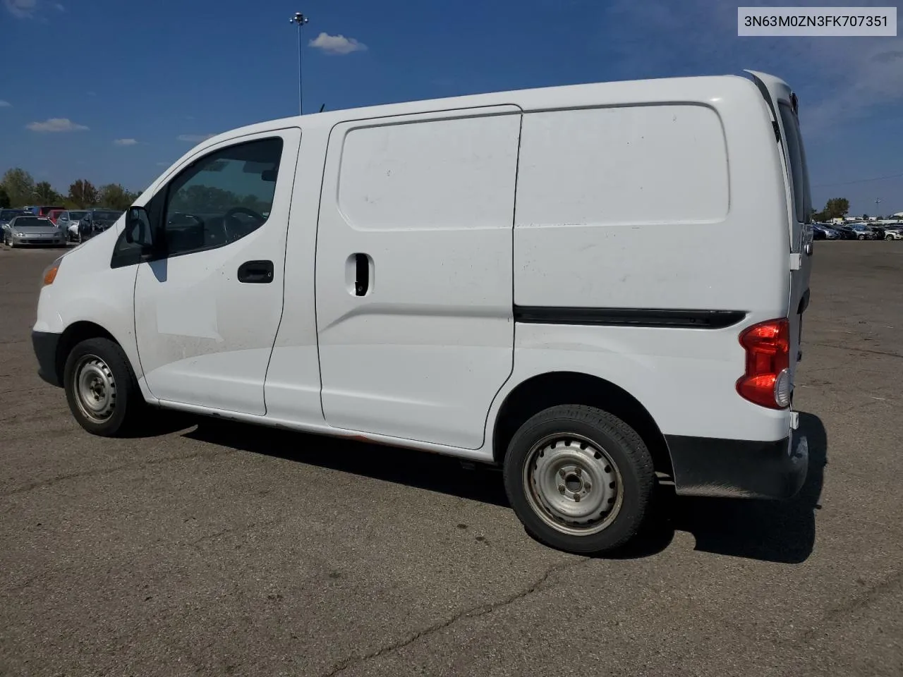 2015 Chevrolet City Express Lt VIN: 3N63M0ZN3FK707351 Lot: 70509644