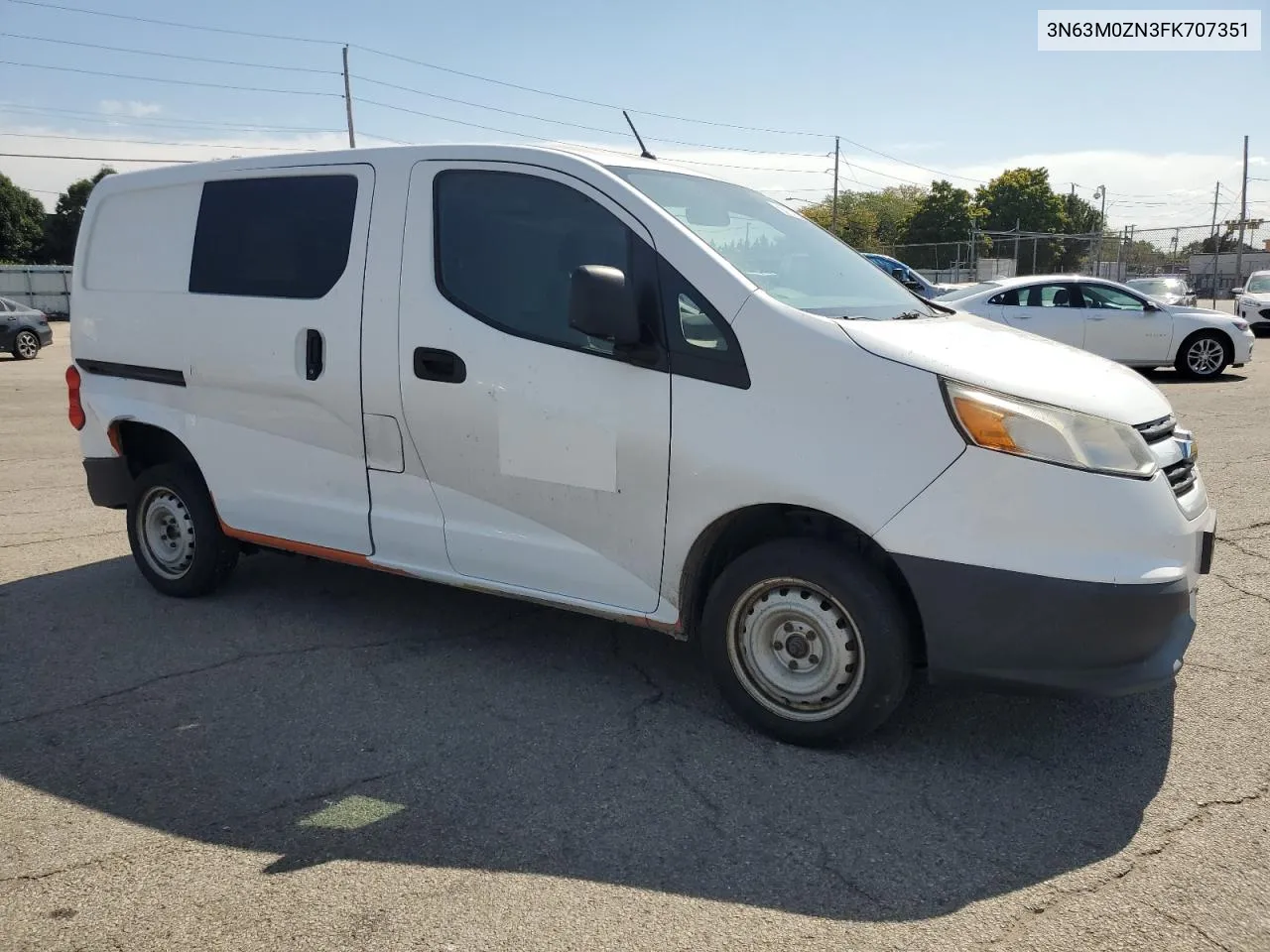 2015 Chevrolet City Express Lt VIN: 3N63M0ZN3FK707351 Lot: 70509644