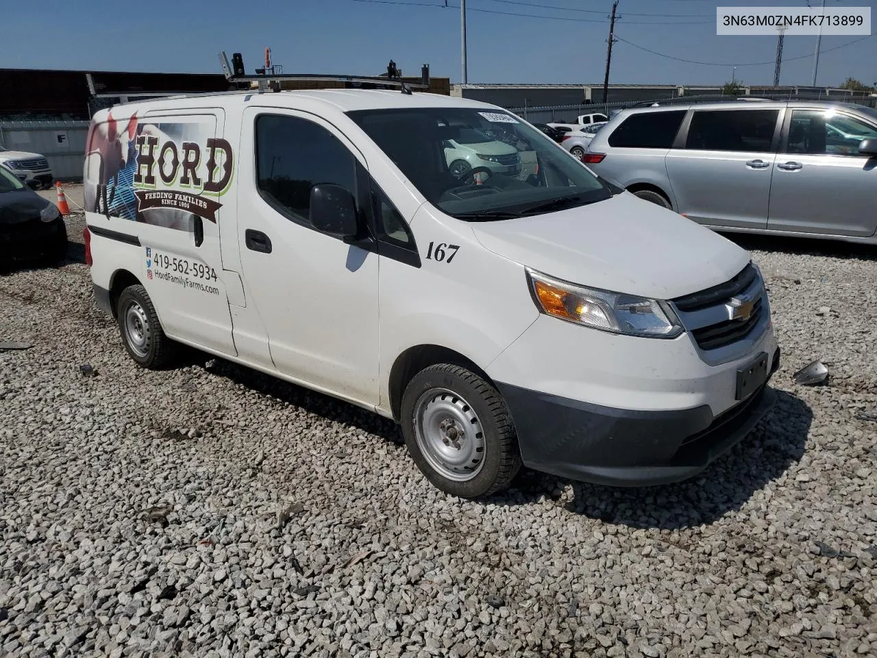 2015 Chevrolet City Express Lt VIN: 3N63M0ZN4FK713899 Lot: 70592494