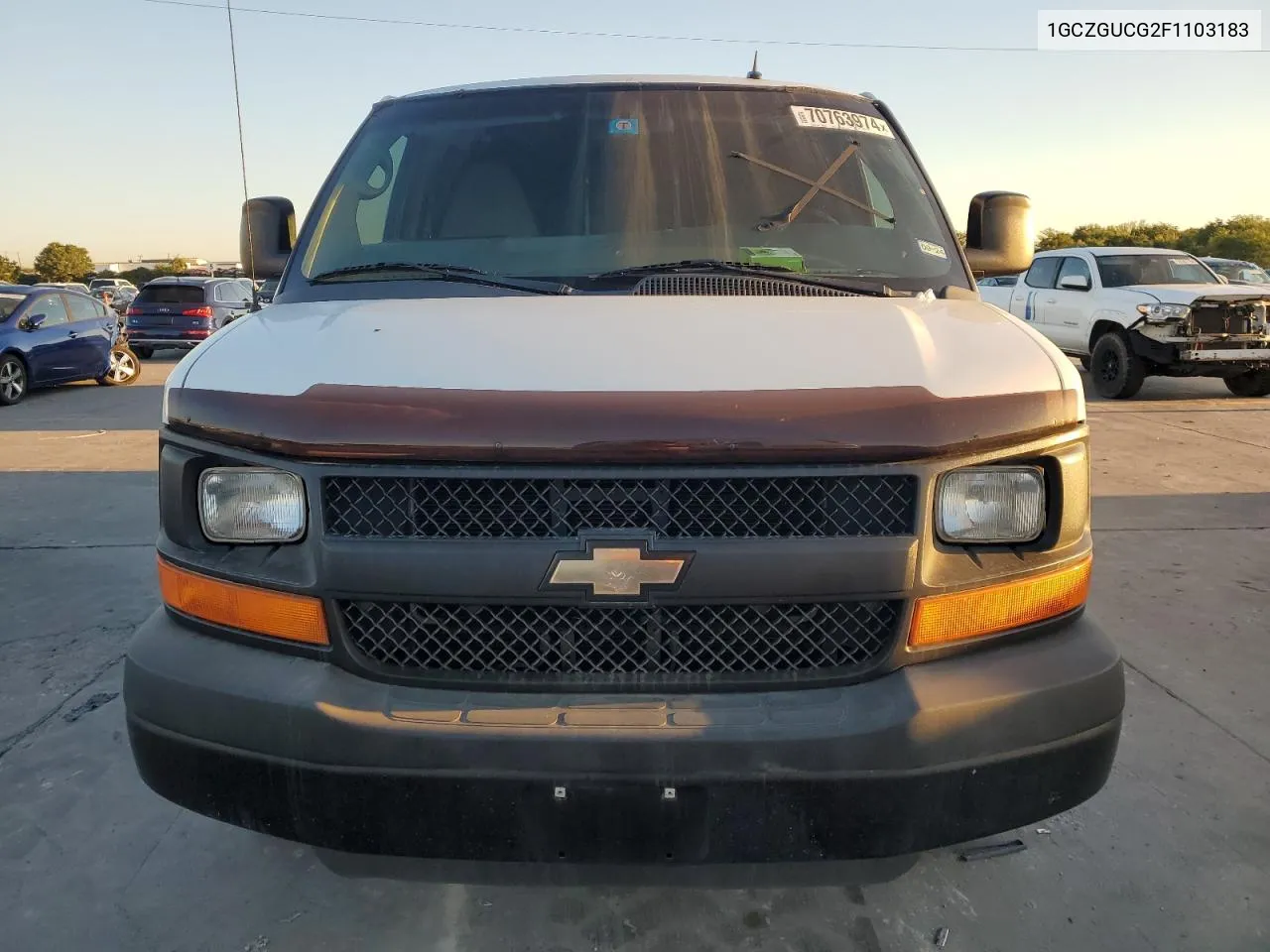 1GCZGUCG2F1103183 2015 Chevrolet Express G3500