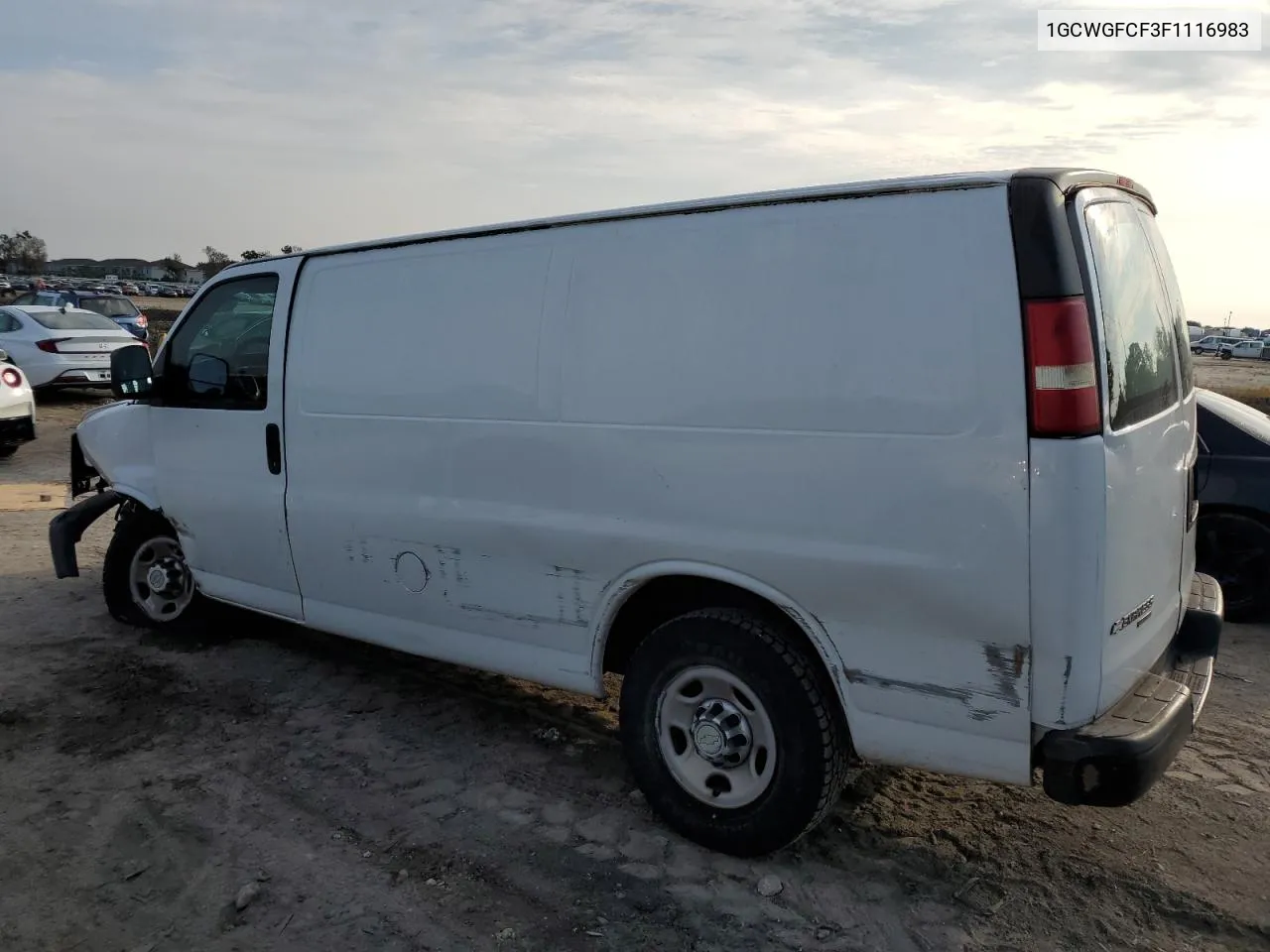 2015 Chevrolet Express G2500 VIN: 1GCWGFCF3F1116983 Lot: 71366104