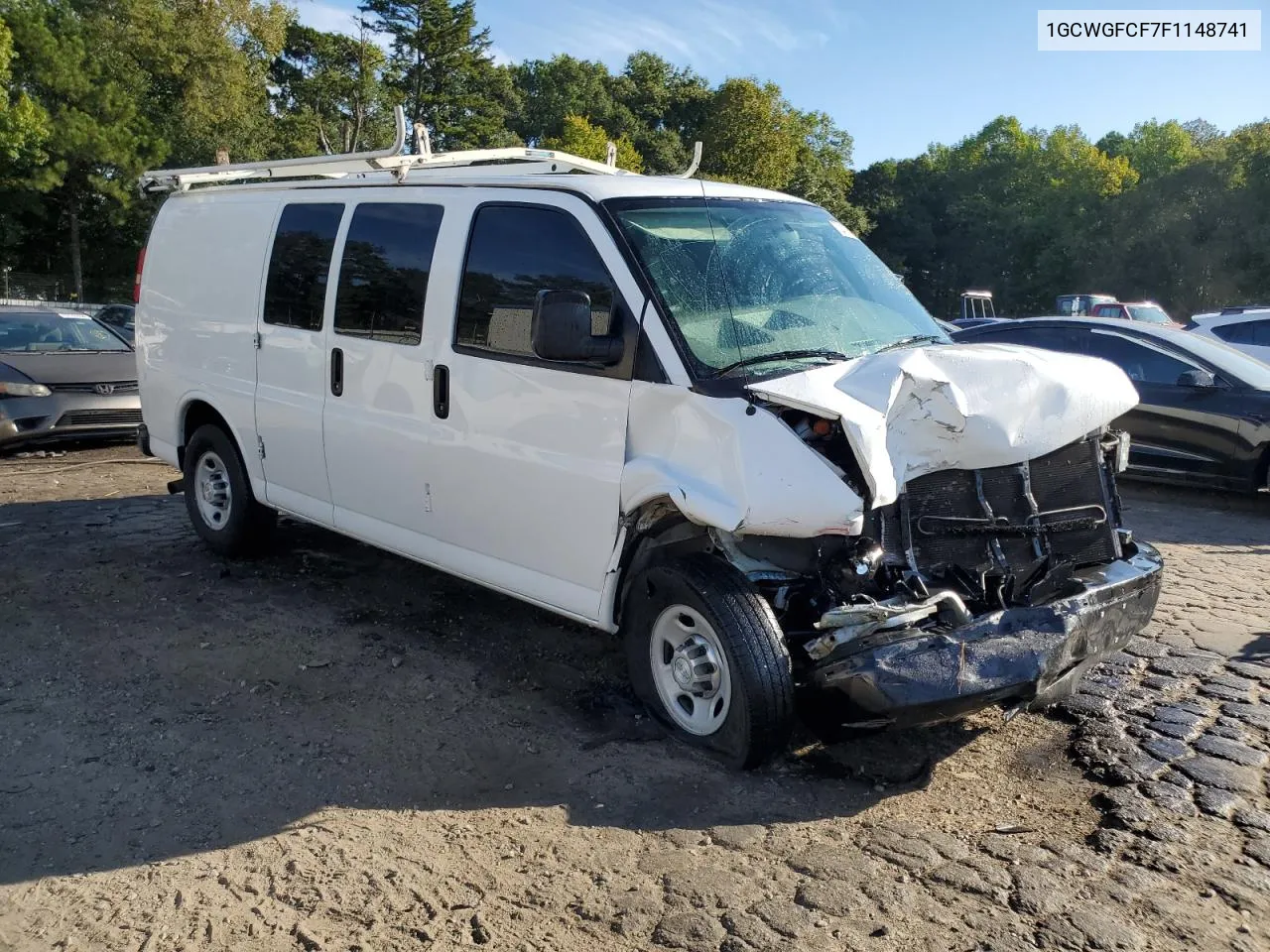 2015 Chevrolet Express G2500 VIN: 1GCWGFCF7F1148741 Lot: 72213264