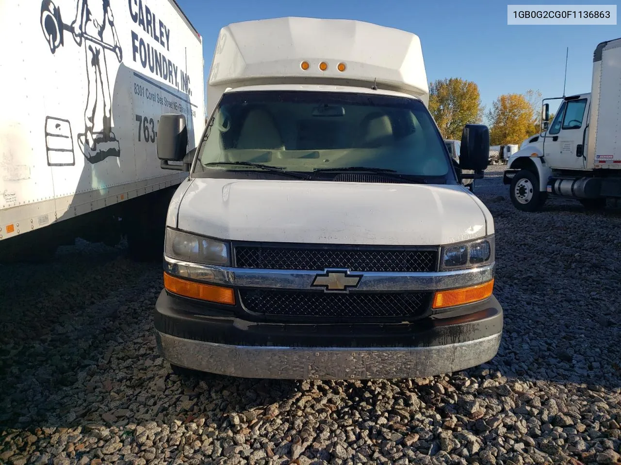 2015 Chevrolet Express G3500 VIN: 1GB0G2CG0F1136863 Lot: 72543494