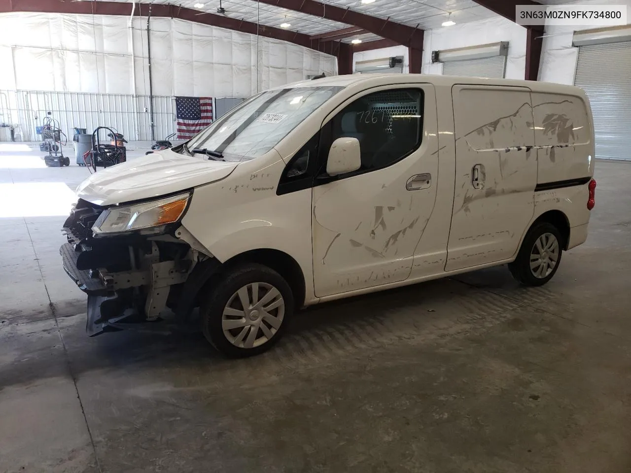 2015 Chevrolet City Express Lt VIN: 3N63M0ZN9FK734800 Lot: 72673244