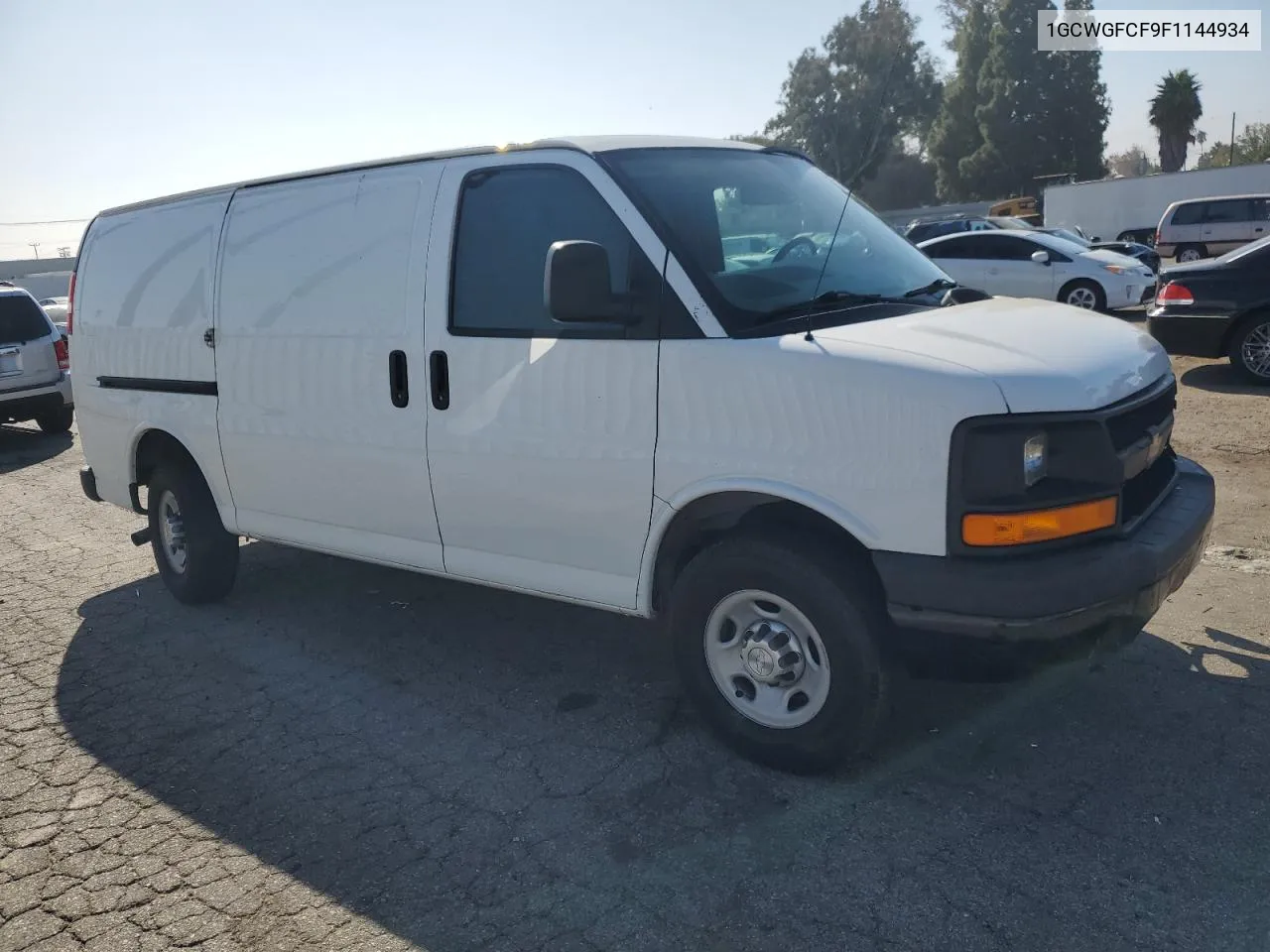 1GCWGFCF9F1144934 2015 Chevrolet Express G2500