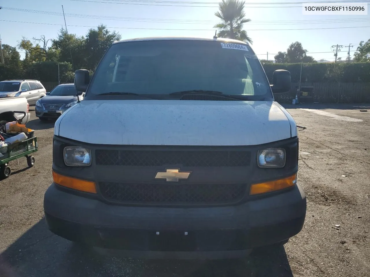 1GCWGFCBXF1150996 2015 Chevrolet Express G2500