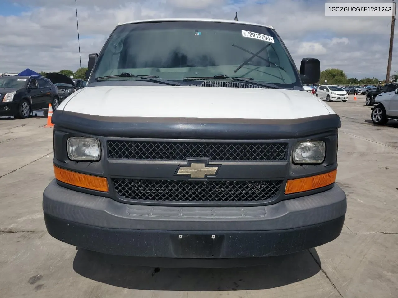 1GCZGUCG6F1281243 2015 Chevrolet Express G3500