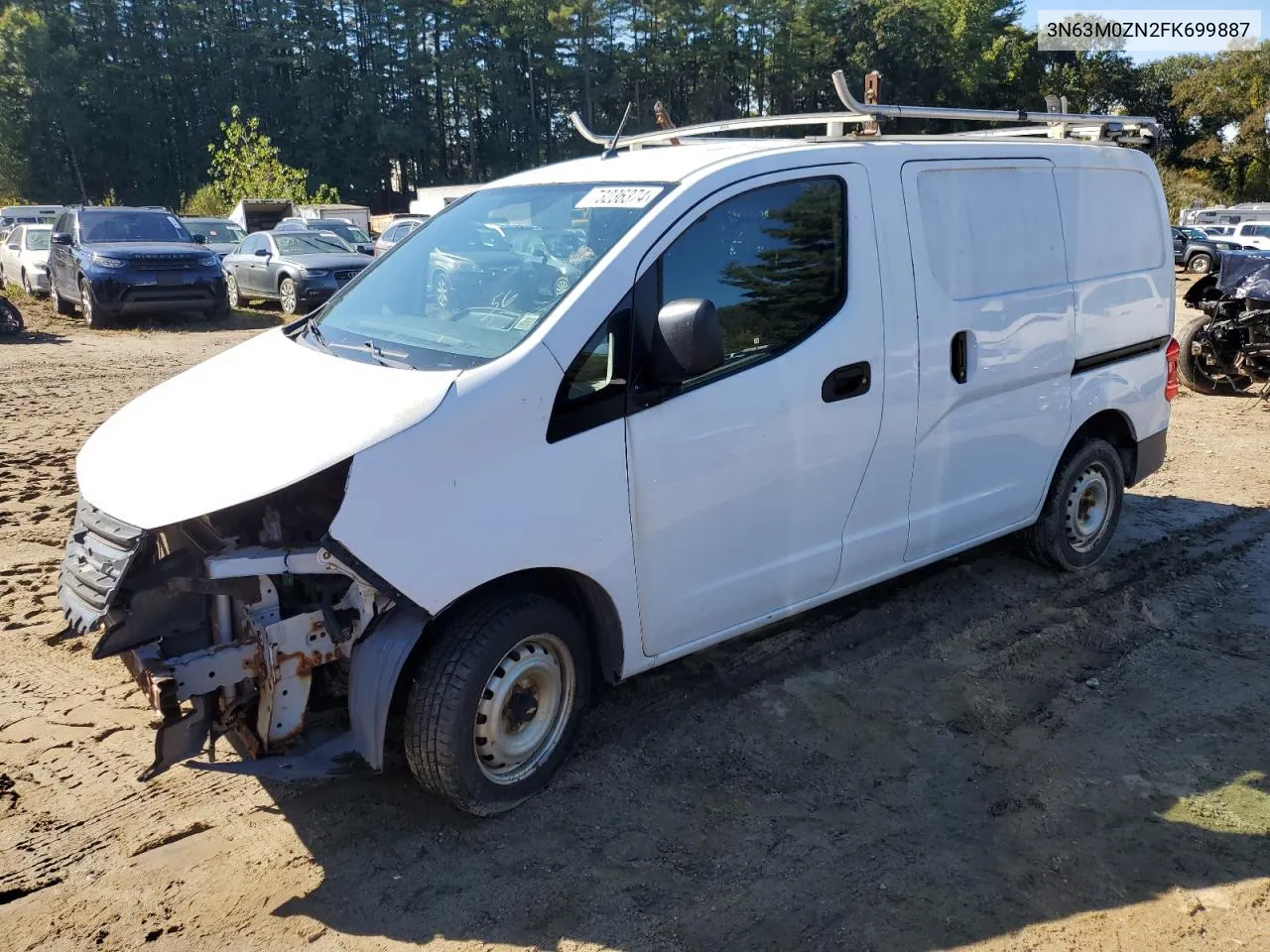 2015 Chevrolet City Express Lt VIN: 3N63M0ZN2FK699887 Lot: 73236374