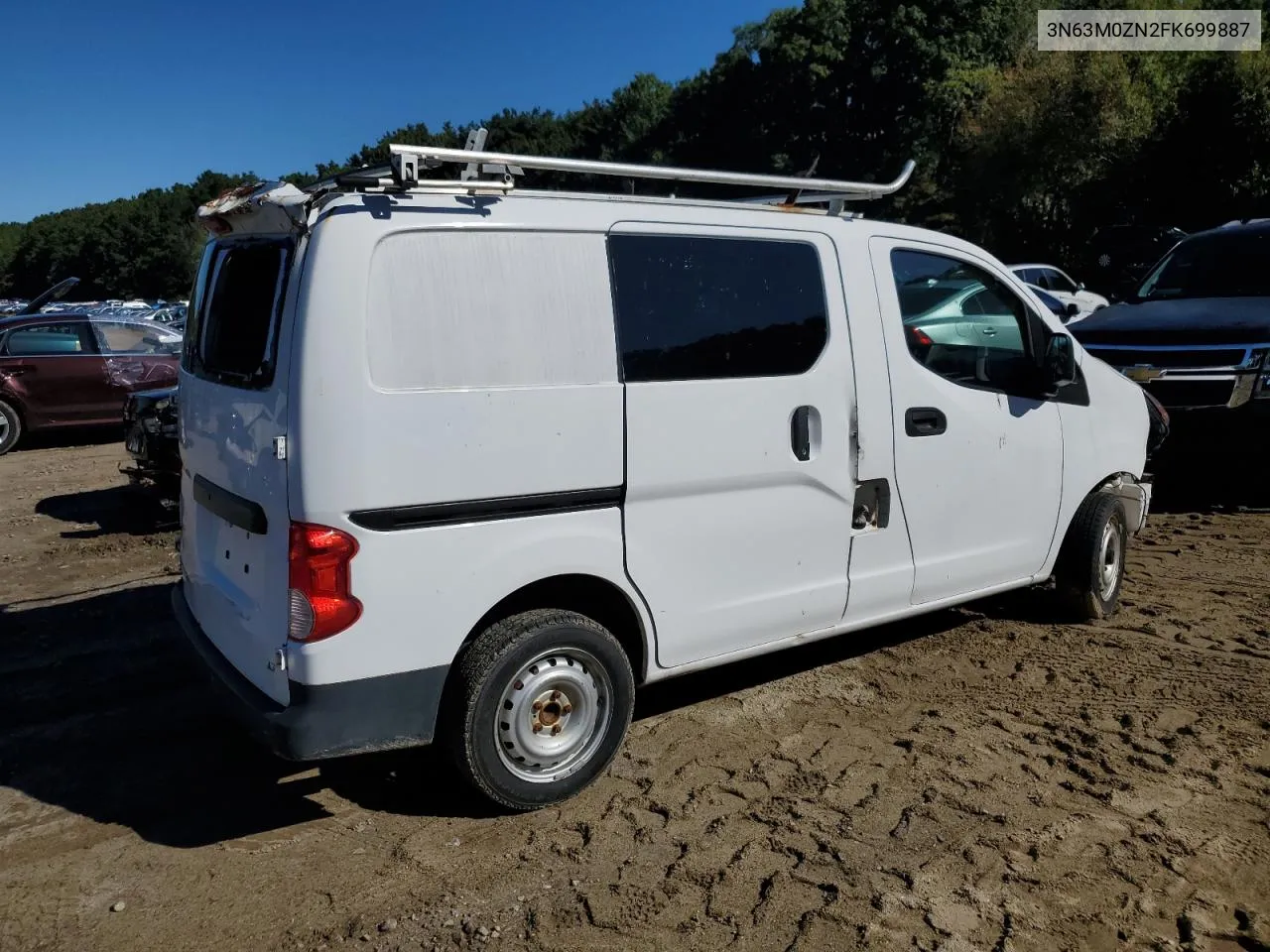 2015 Chevrolet City Express Lt VIN: 3N63M0ZN2FK699887 Lot: 73236374