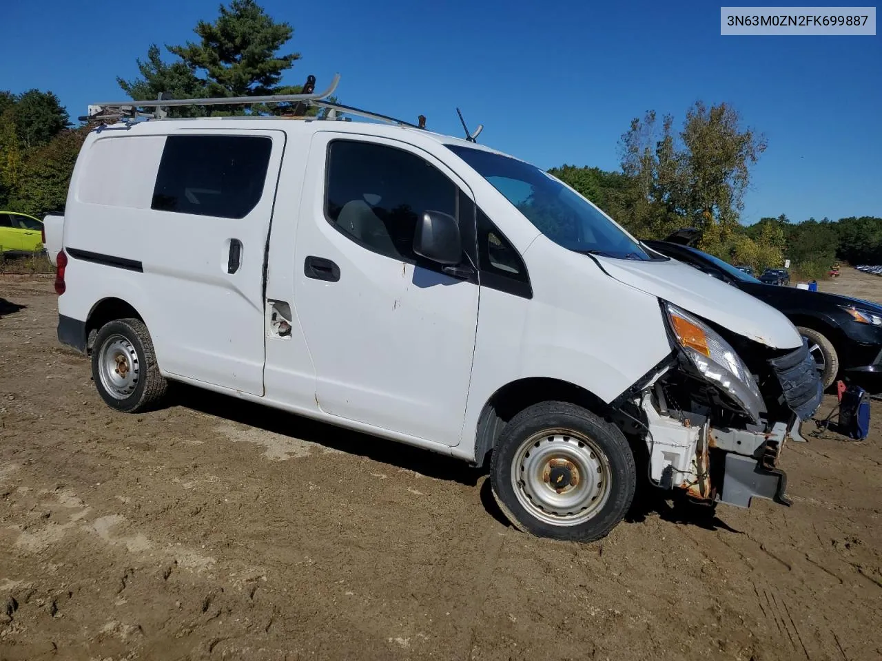 2015 Chevrolet City Express Lt VIN: 3N63M0ZN2FK699887 Lot: 73236374