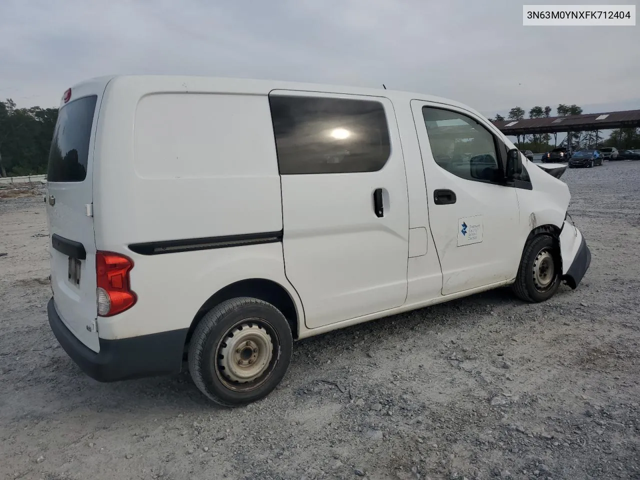 3N63M0YNXFK712404 2015 Chevrolet City Express Ls