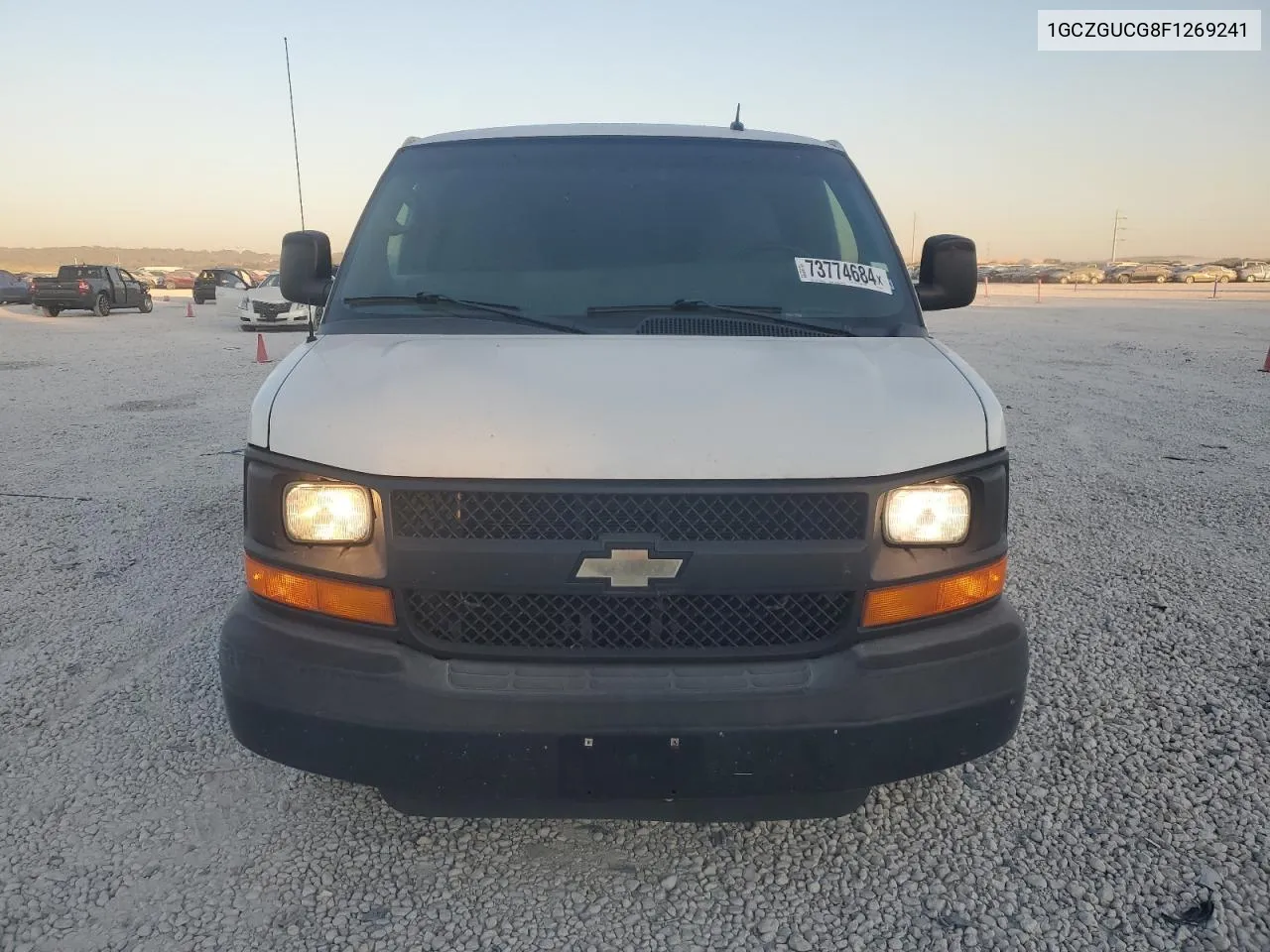 2015 Chevrolet Express G3500 VIN: 1GCZGUCG8F1269241 Lot: 73774684