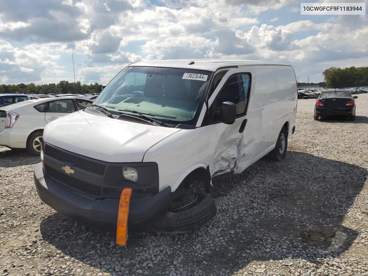 2015 Chevrolet Express G2500 VIN: 1GCWGFCF9F1183944 Lot: 73823044