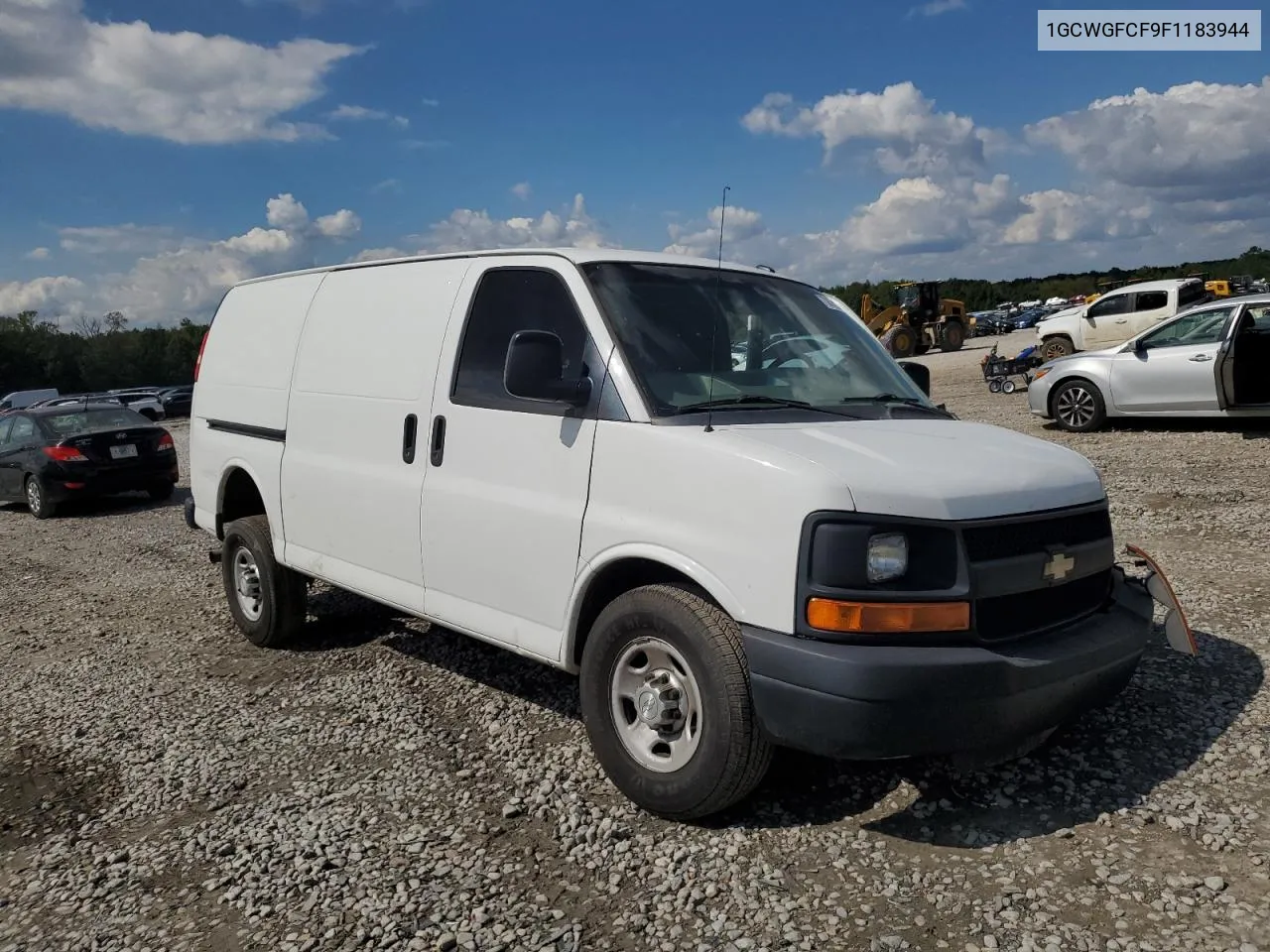 2015 Chevrolet Express G2500 VIN: 1GCWGFCF9F1183944 Lot: 73823044