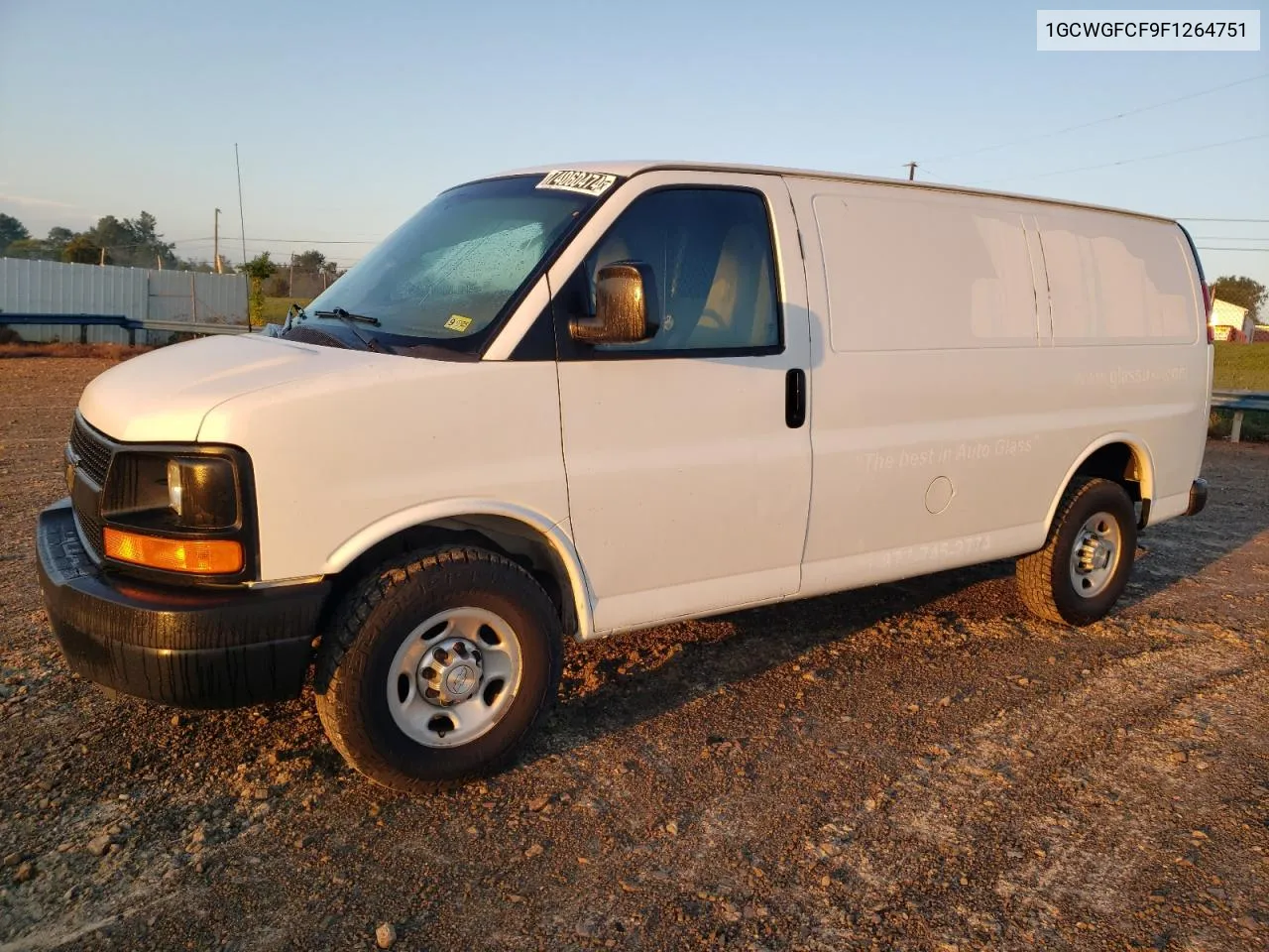 2015 Chevrolet Express G2500 VIN: 1GCWGFCF9F1264751 Lot: 74060474