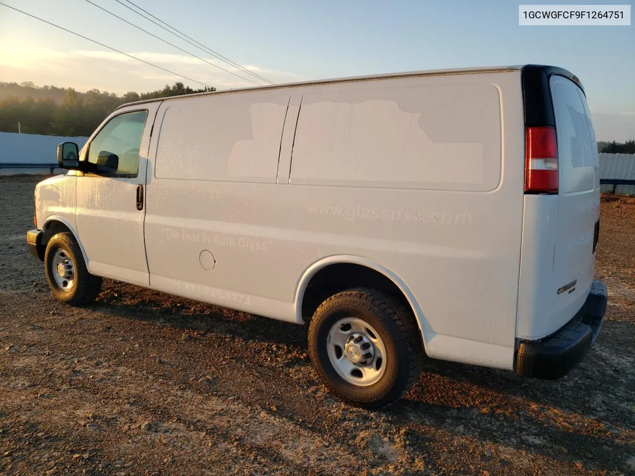 2015 Chevrolet Express G2500 VIN: 1GCWGFCF9F1264751 Lot: 74060474