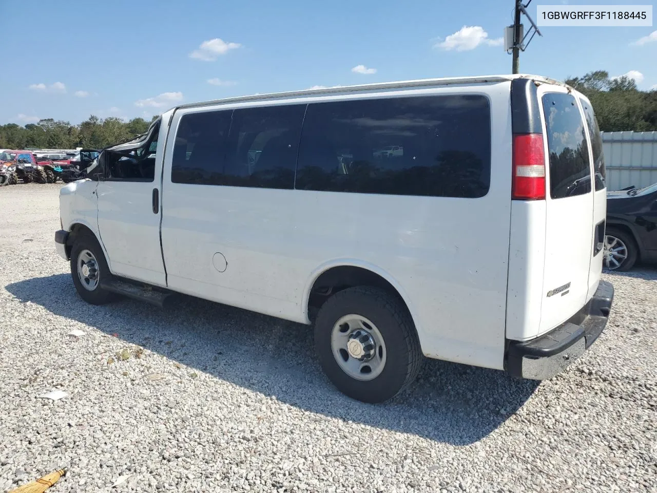 1GBWGRFF3F1188445 2015 Chevrolet Express G2500 Lt