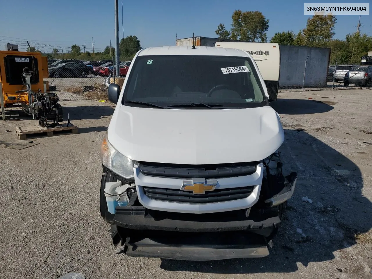 2015 Chevrolet City Express Ls VIN: 3N63M0YN1FK694004 Lot: 75719564