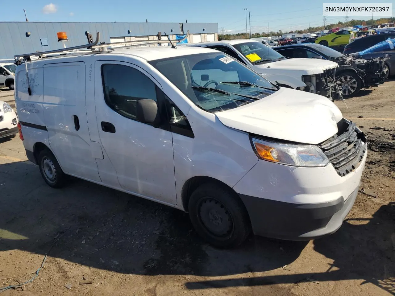 2015 Chevrolet City Express Ls VIN: 3N63M0YNXFK726397 Lot: 76497254