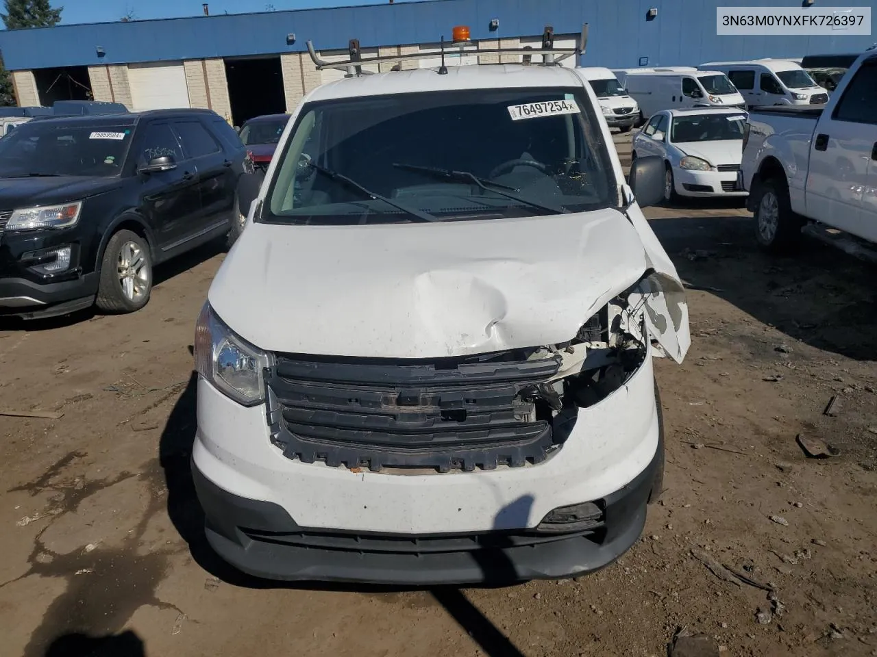 2015 Chevrolet City Express Ls VIN: 3N63M0YNXFK726397 Lot: 76497254