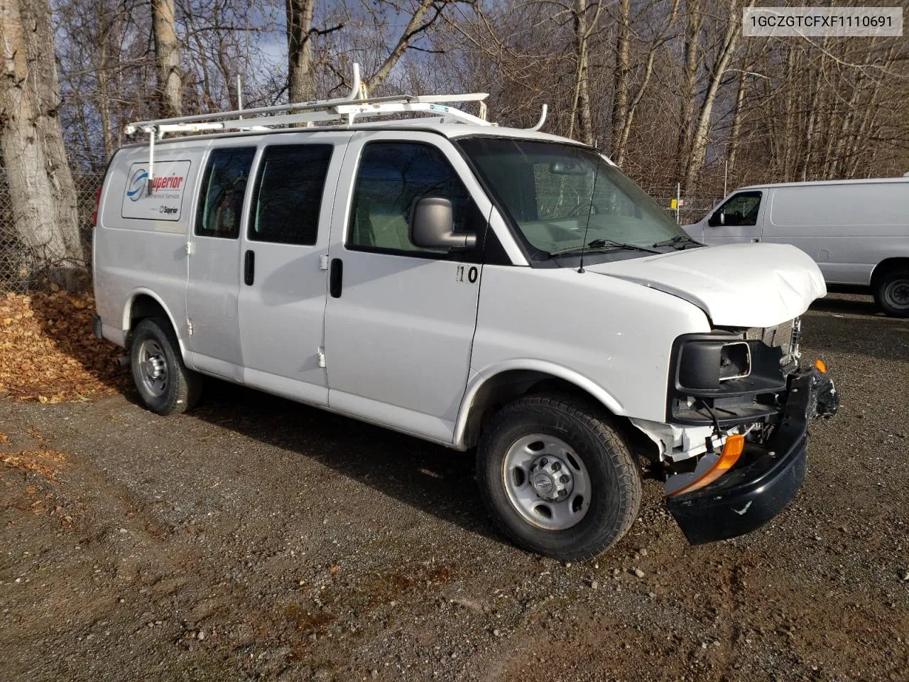 2015 Chevrolet Express G3500 VIN: 1GCZGTCFXF1110691 Lot: 77796814