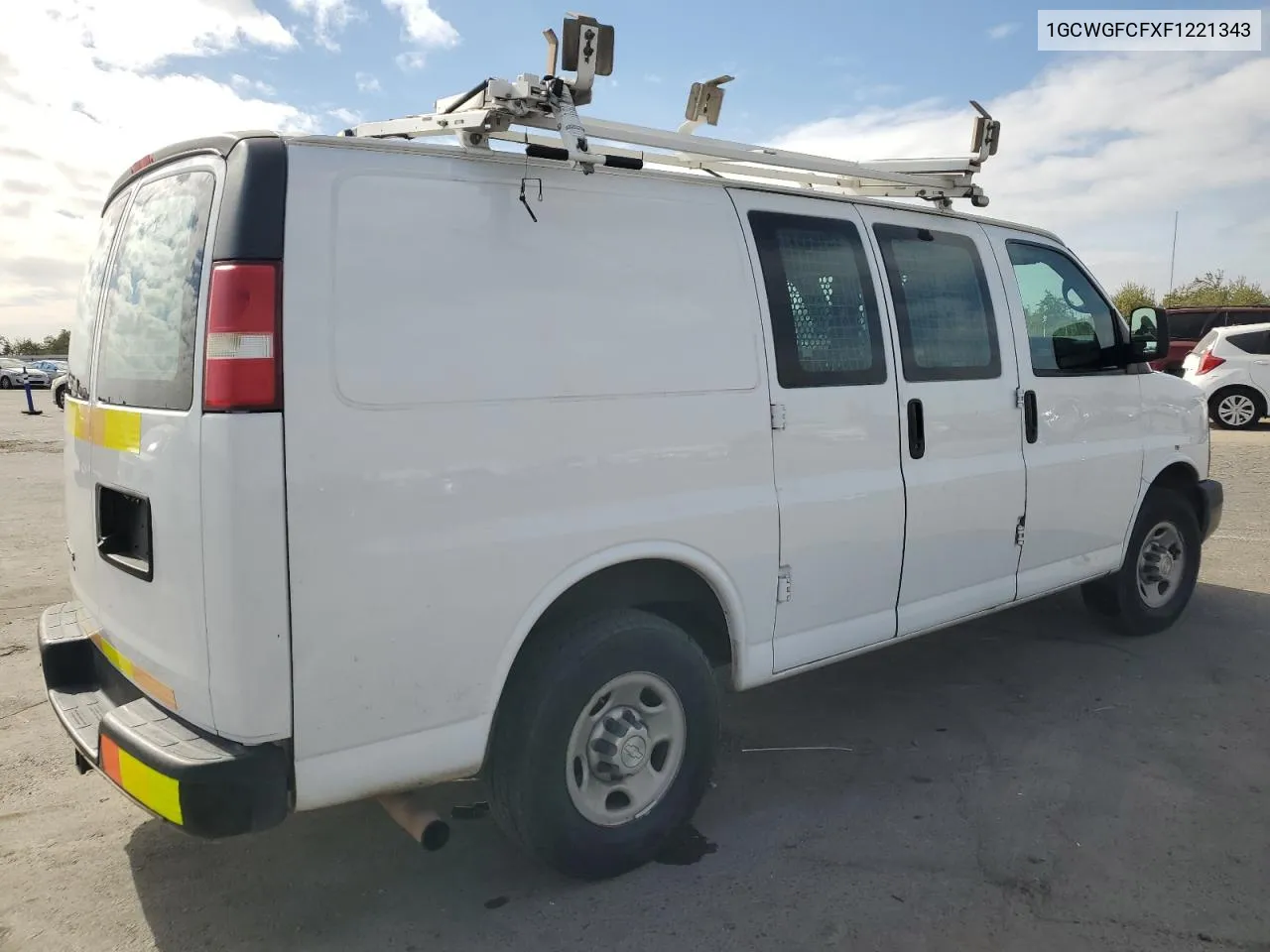 2015 Chevrolet Express G2500 VIN: 1GCWGFCFXF1221343 Lot: 78153624